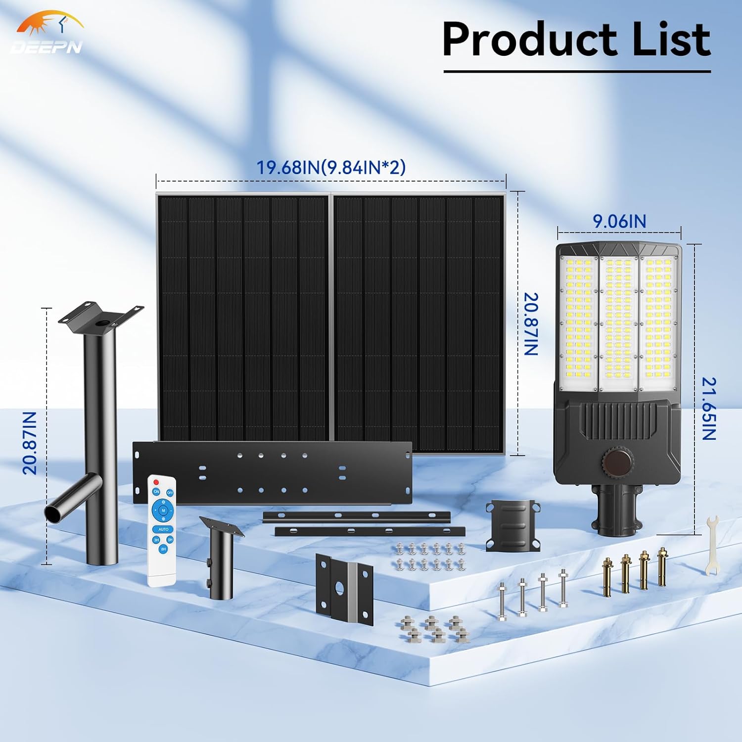 Deepn B0D1VHGKL5 Area-Lights - View #7