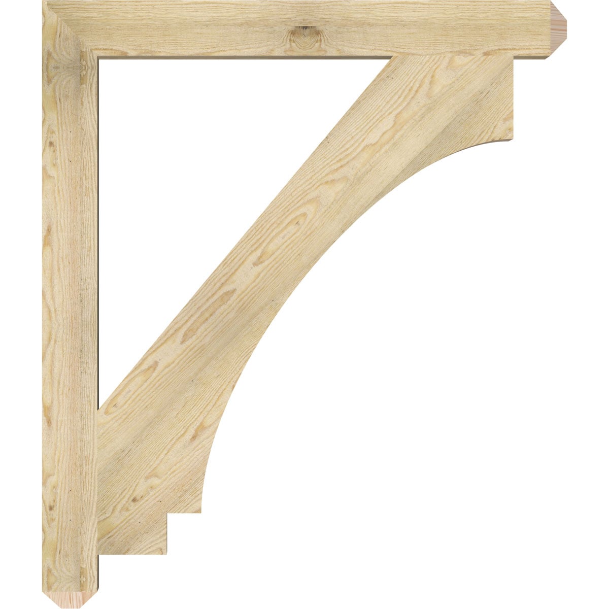 Ekena Millwork BKT04X38X44IMP04RDF Exterior-Brackets-Braces - View #3