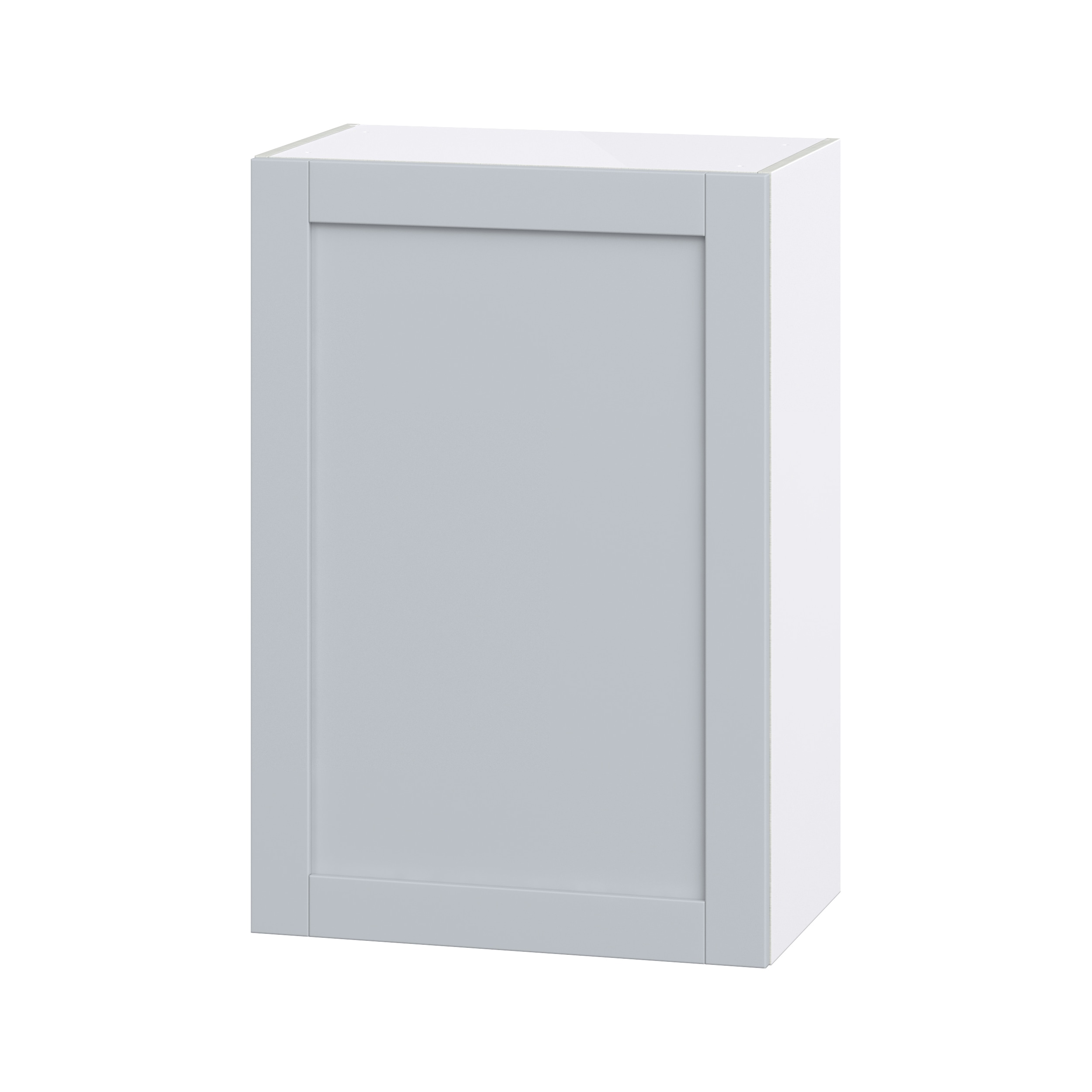 Hugo&Borg Charlesberg 21-in W x 35-in H x 14-in D Gray Wall Fully Assembled Cabinet (Flat Panel Shaker Door Style)