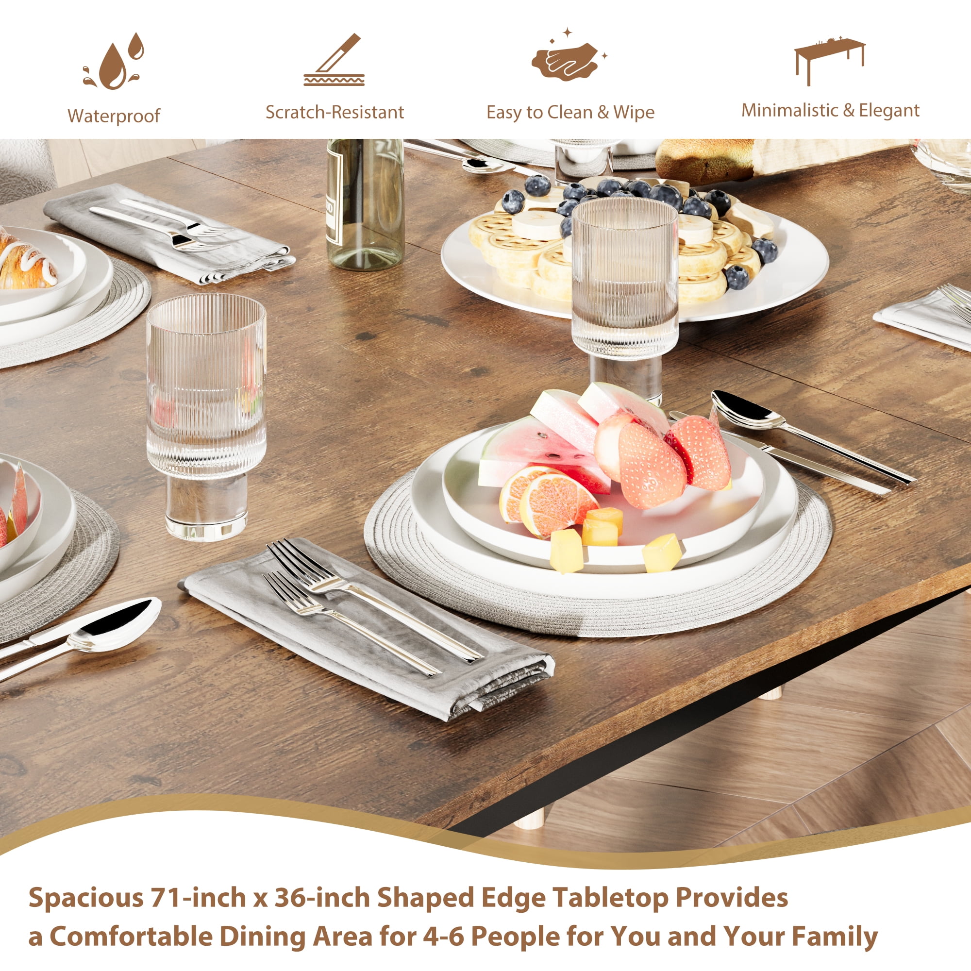 IdealHouse LW-JAS-E9PP Dining-Tables - View #4