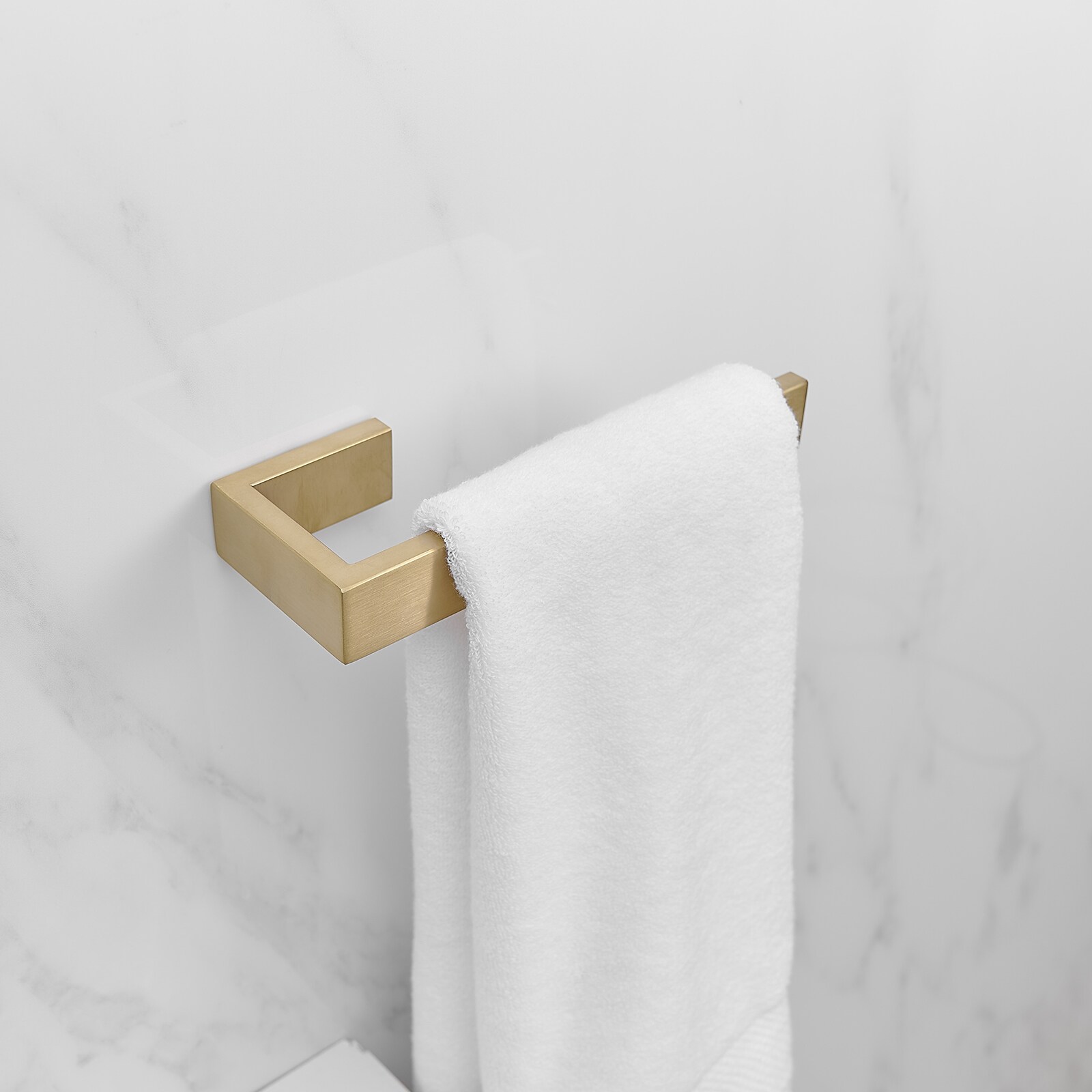 BWE 4-Piece Bath Hardware Set with Towel Bar Hand Towel Holder