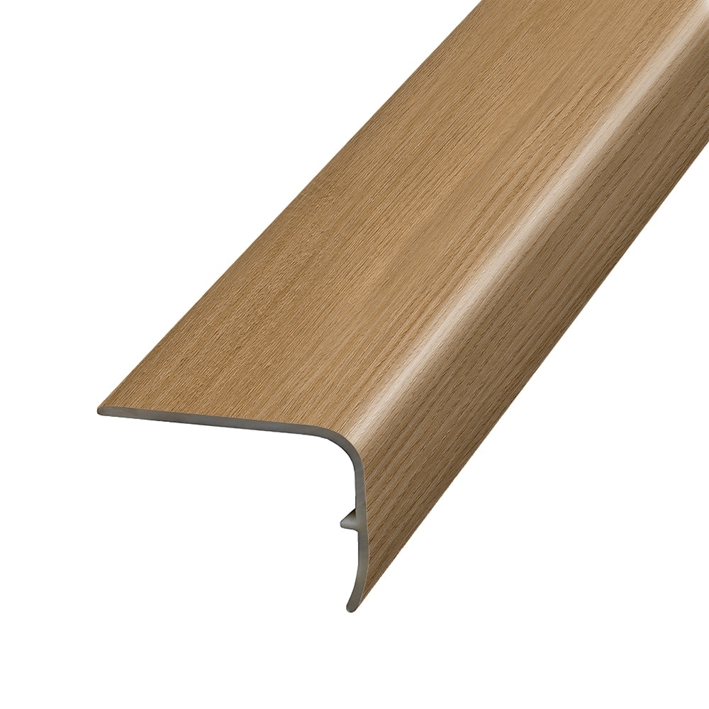 Project Source Realgar 9/16-in T x 1-7/8-in W x 78.7-in L Painted Vinyl Stair Nosing Floor Moulding Trim