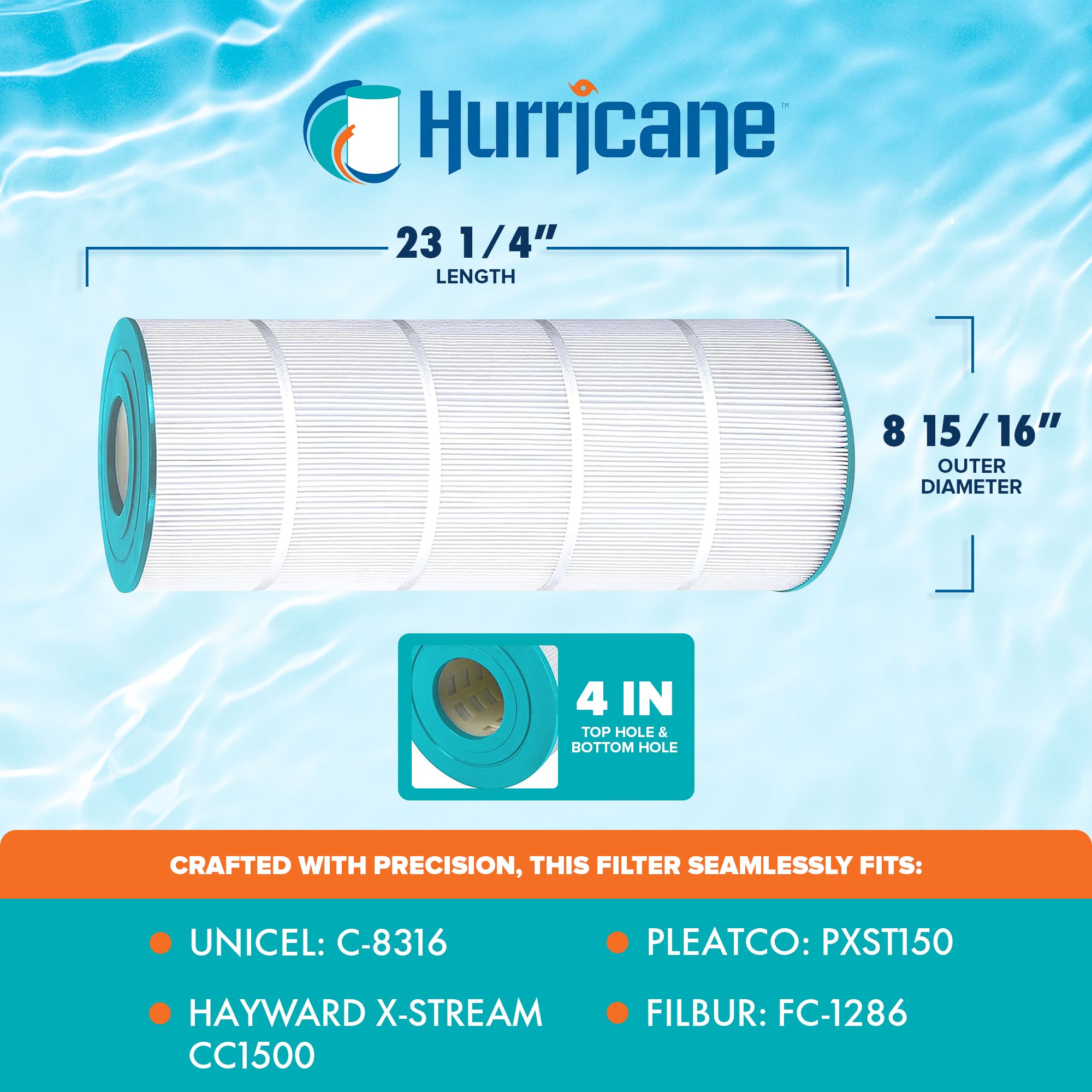 Hurricane 400378 Pool-Filter-Skim-Sys-Parts - View #3