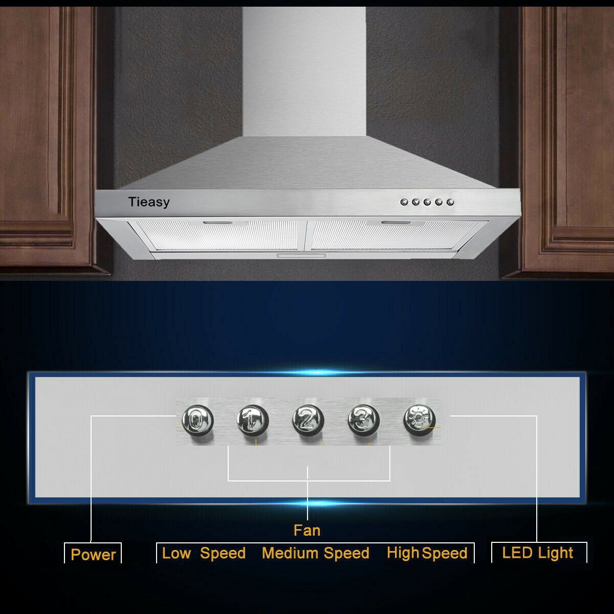 Maocao Hoom BH-ARJZG Wall-Mounted-Range-Hoods - View #14