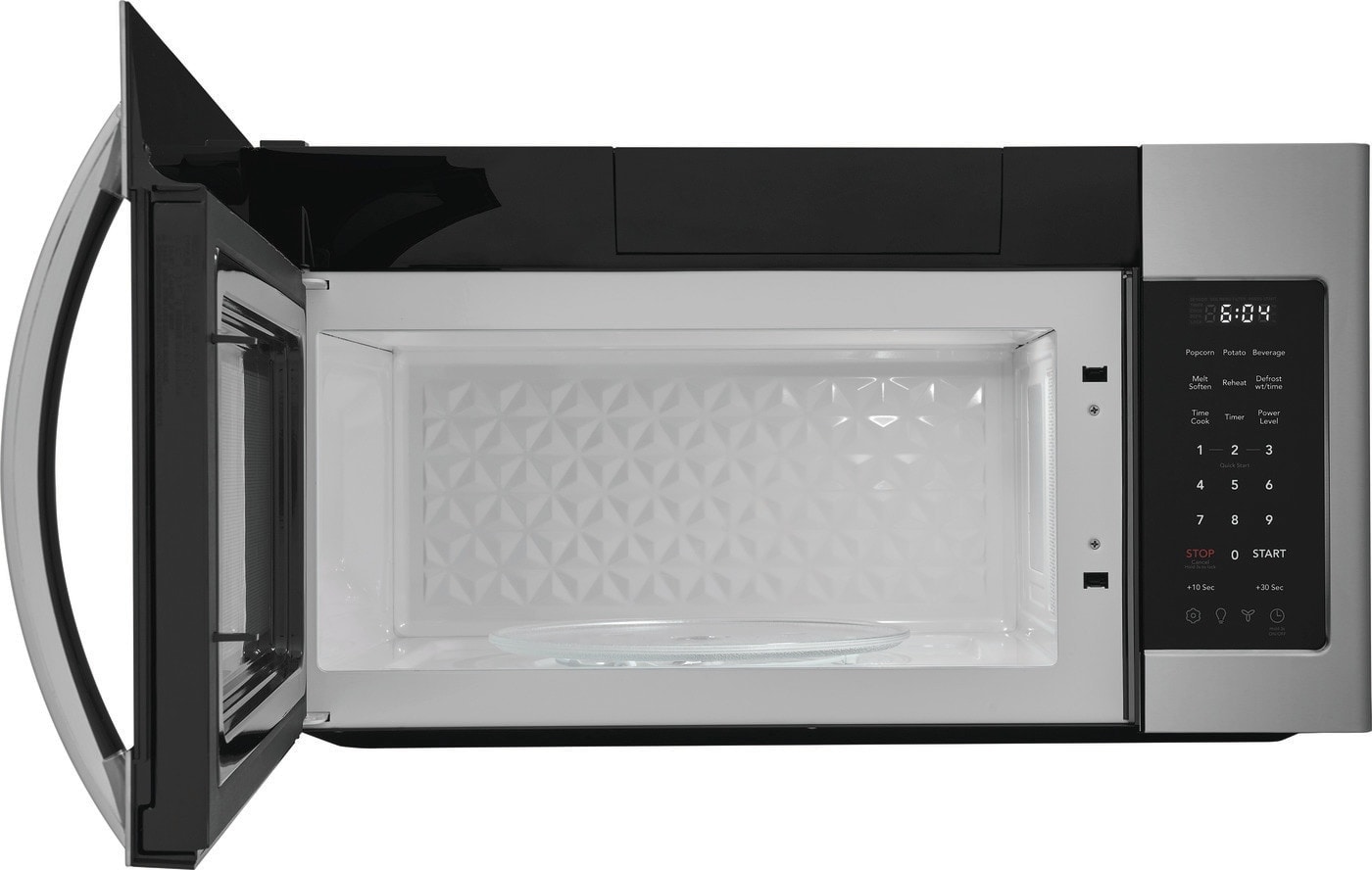 Frigidaire 1000-Watt Stainless Steel Microwave With 10 Adjustable