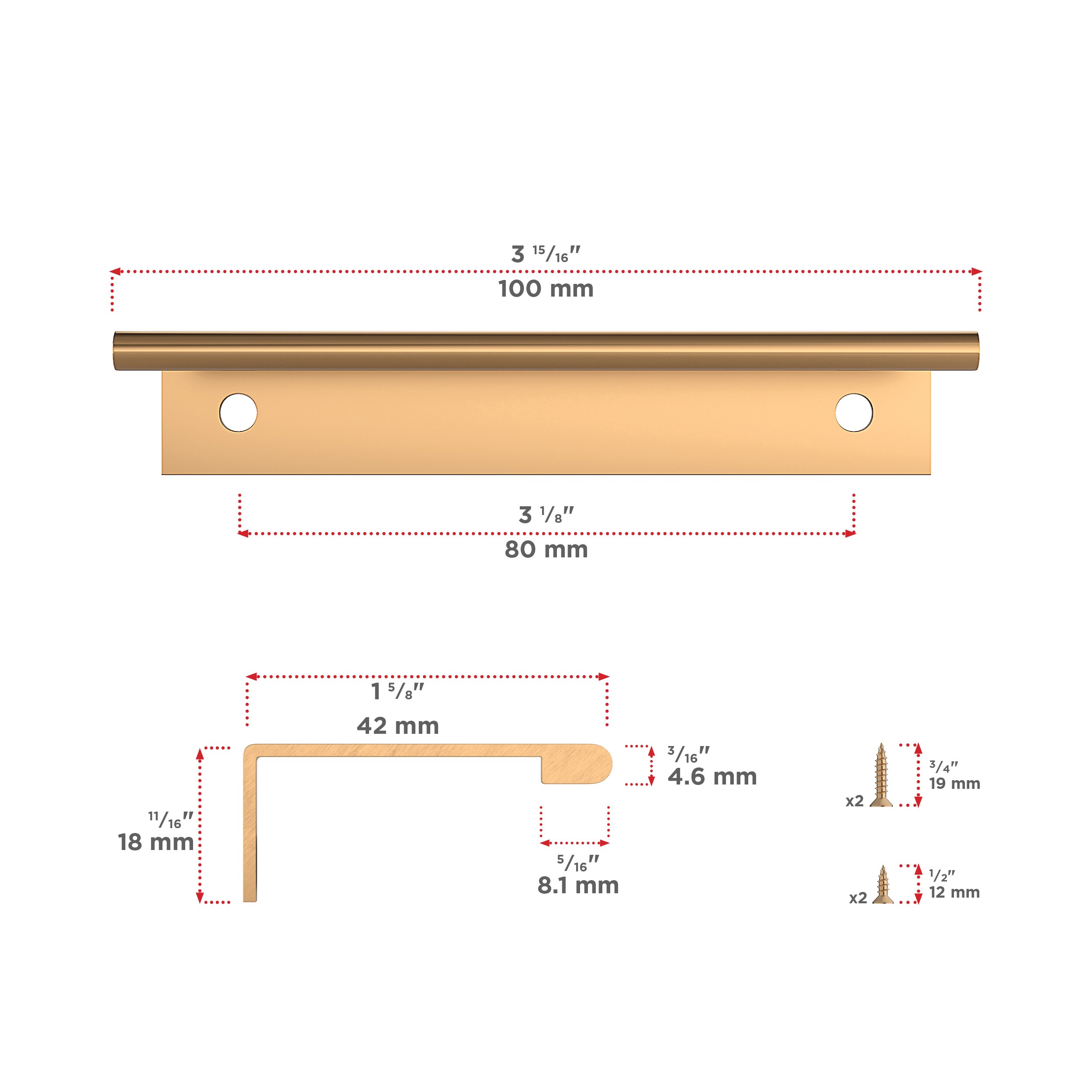 Richelieu BP989880166 Cabinet-Pulls - View #4