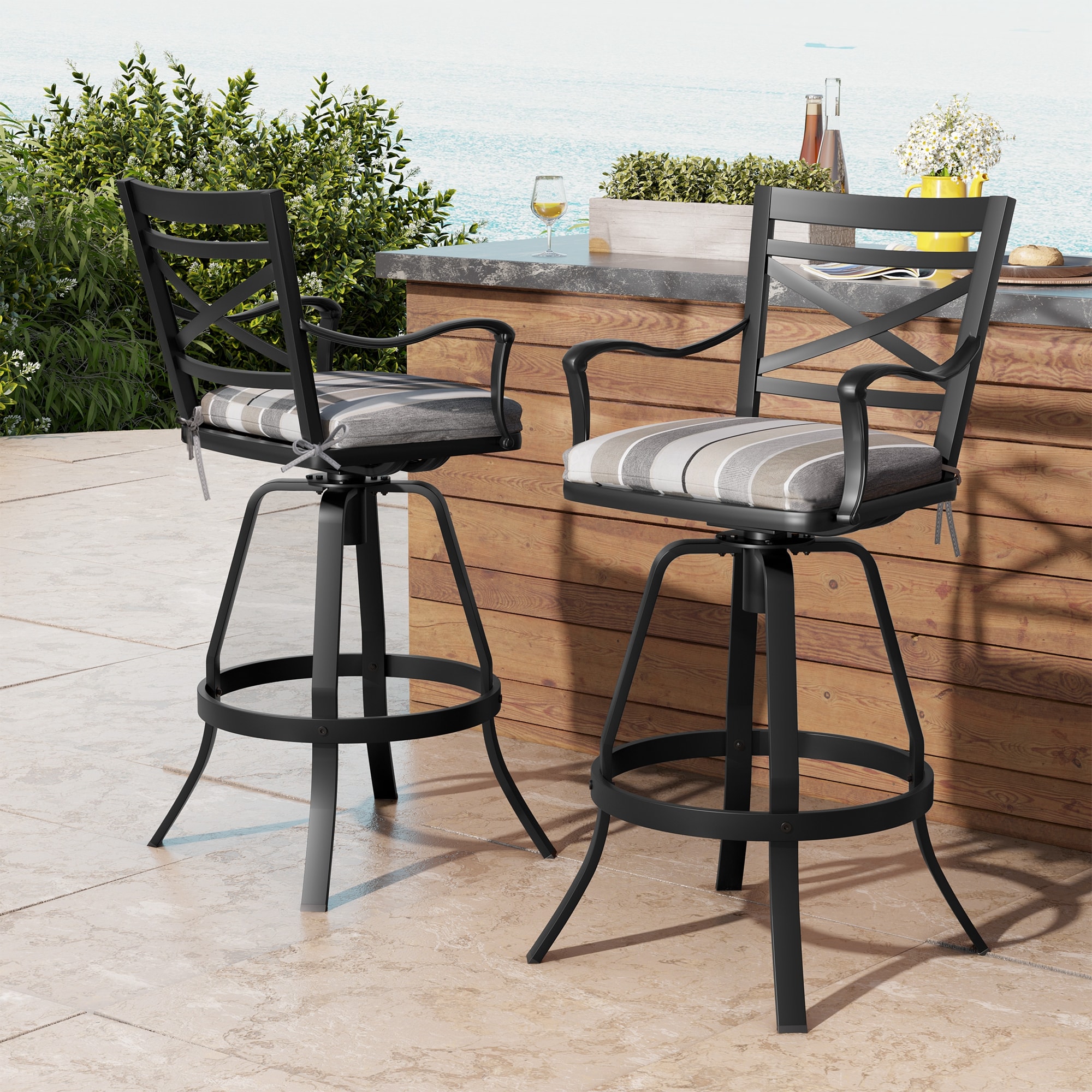Crestlive Products CL-ST011CHA-2 Patio-Chairs - View #2