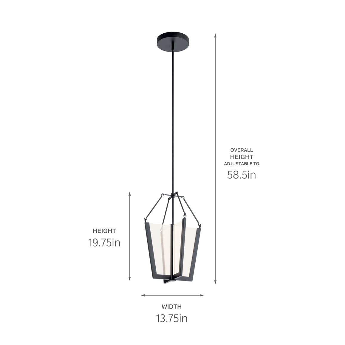 Kichler 52291BKLED Pendant-Lights - View #4
