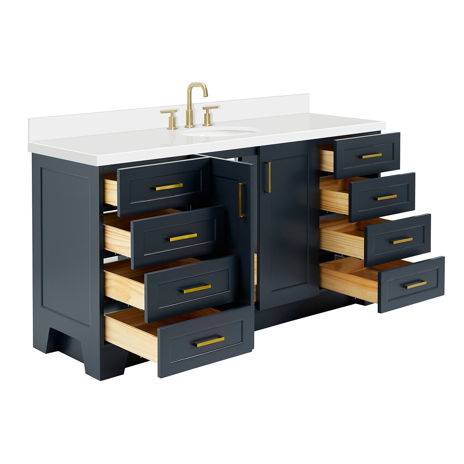 ARIEL Q067SWQOVOMNB Bath-Vanity-Combo - View #10