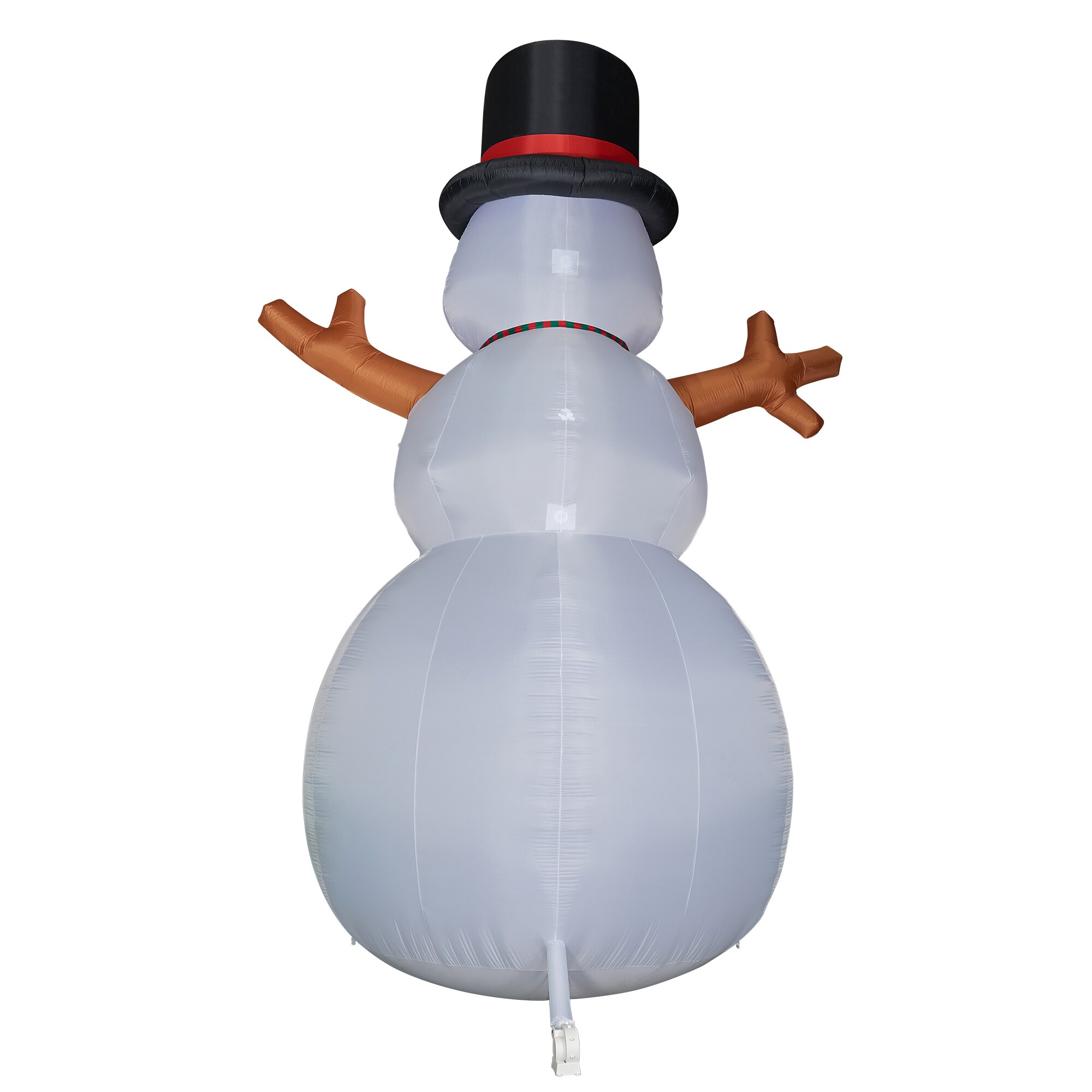 Fraser Hill Farm 20-ft Lighted Snowman Christmas Inflatable in the ...