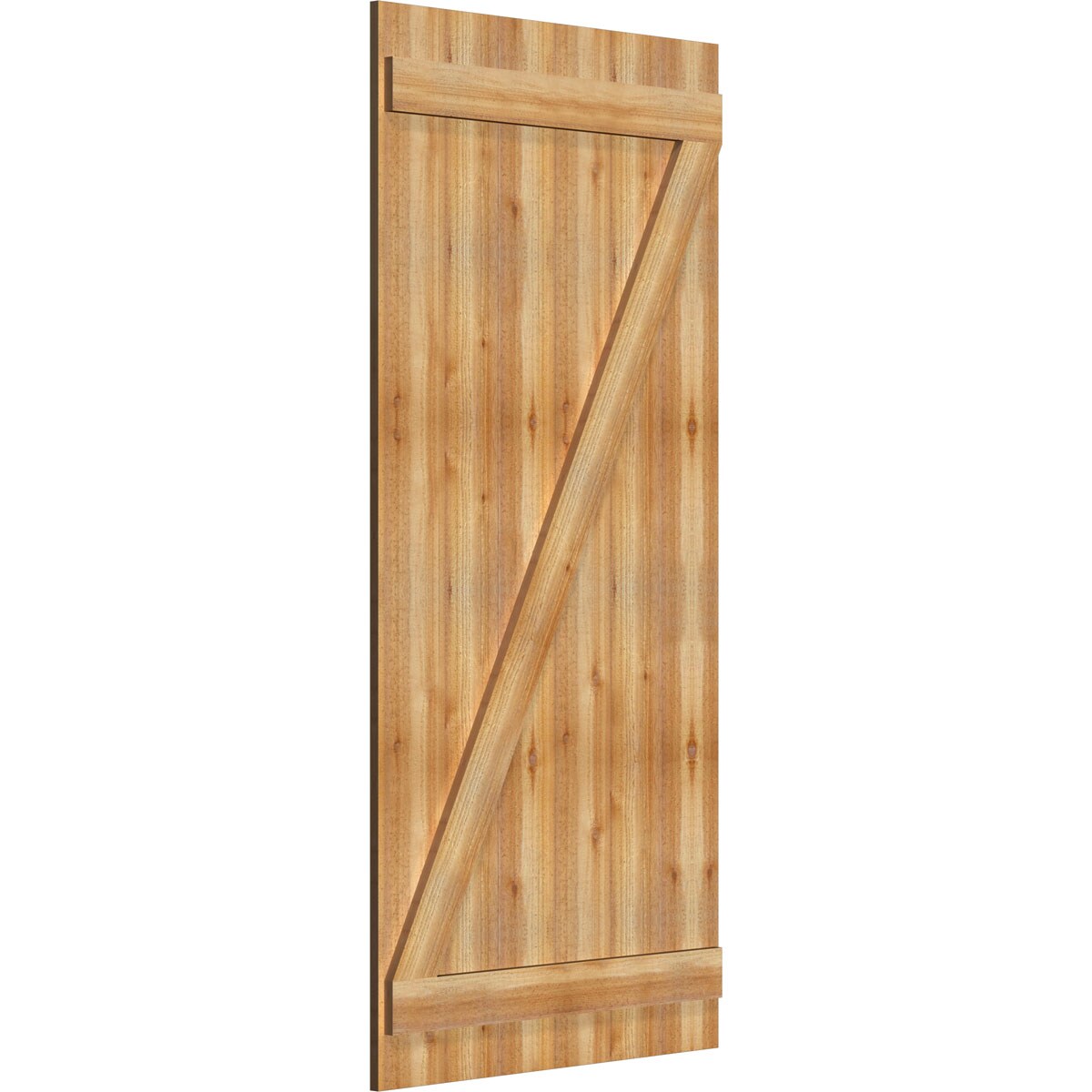 Ekena Millwork RBJ06Z32X068RWR Exterior-Shutters - View #2
