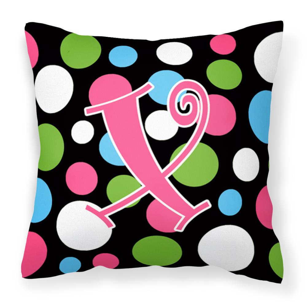 Caroline's Treasures CJ1038-XPW1414 Graphic Print Multicolor Square Throw Pillow