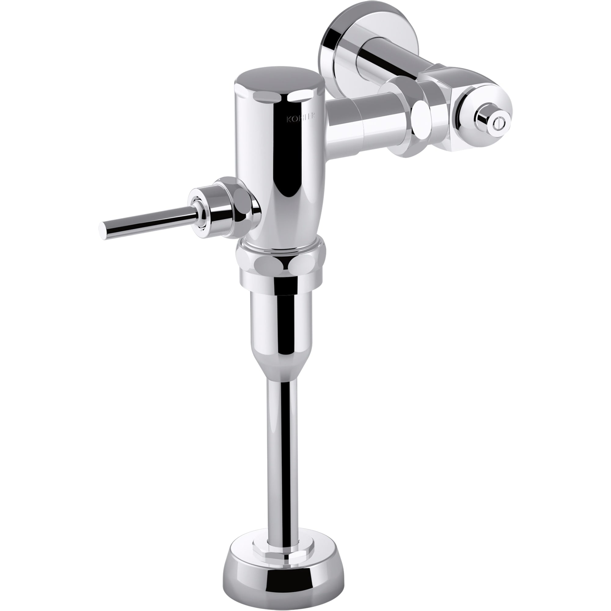 KOHLER K-76319-CP Primme 5.0-Inches Polished Chrome Brass Universal Fit Flush valve for Kohler