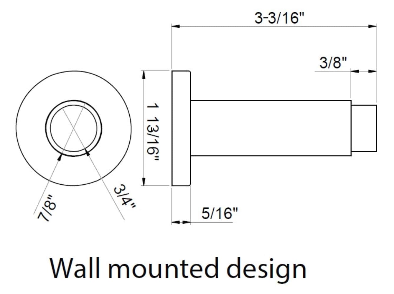 INOX DSIX04-32 Door-Bumpers-Stops2 - View #3