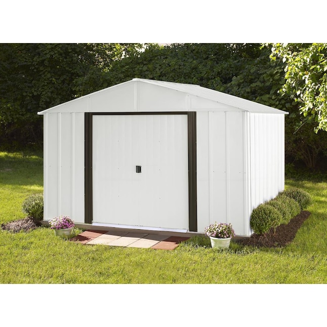 Arlington Galvanized Steel Storage Shed, Sears Small Outdoor Storage Sheds