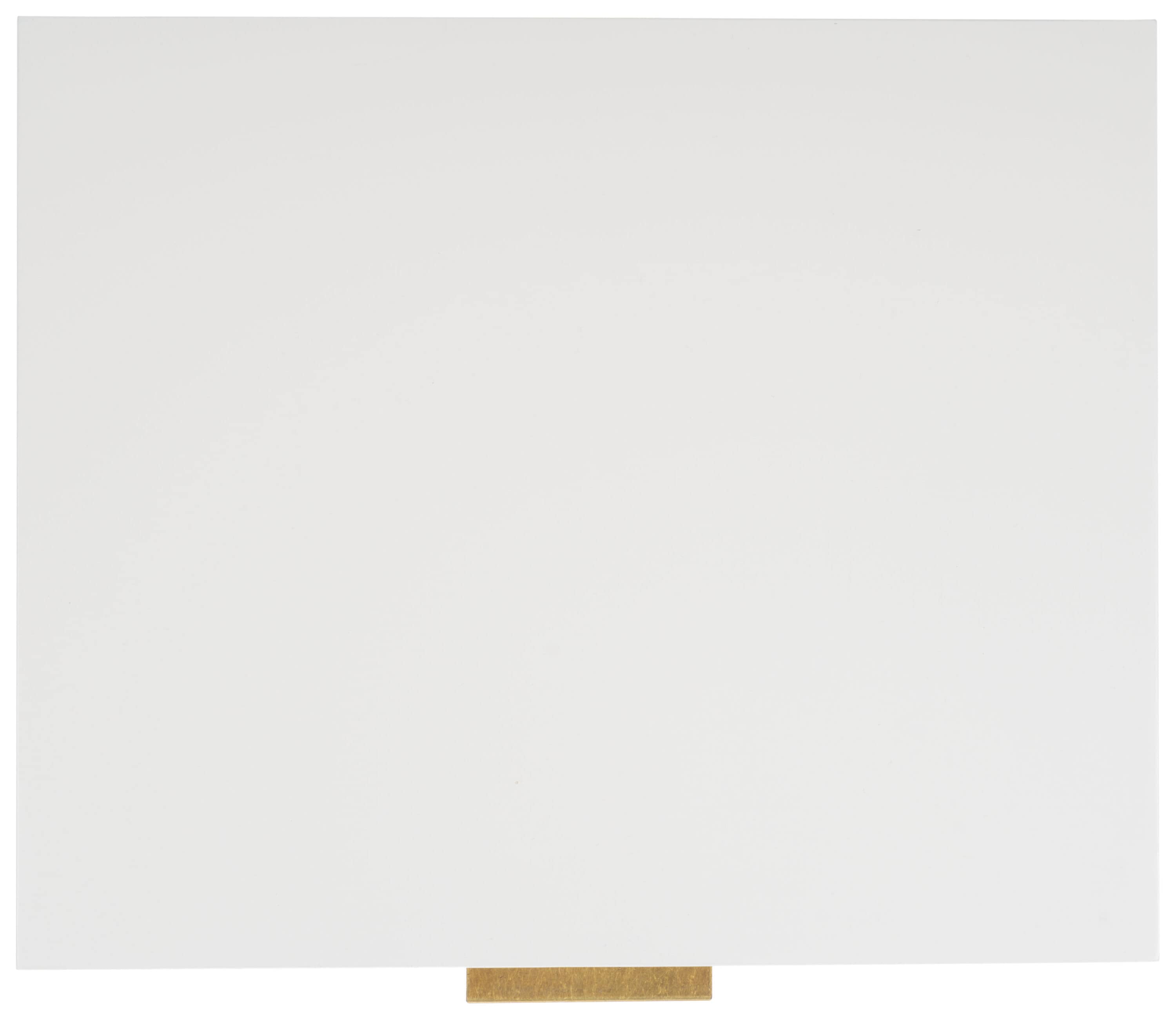 White Wood and Metal Retro Accent Table with Storage