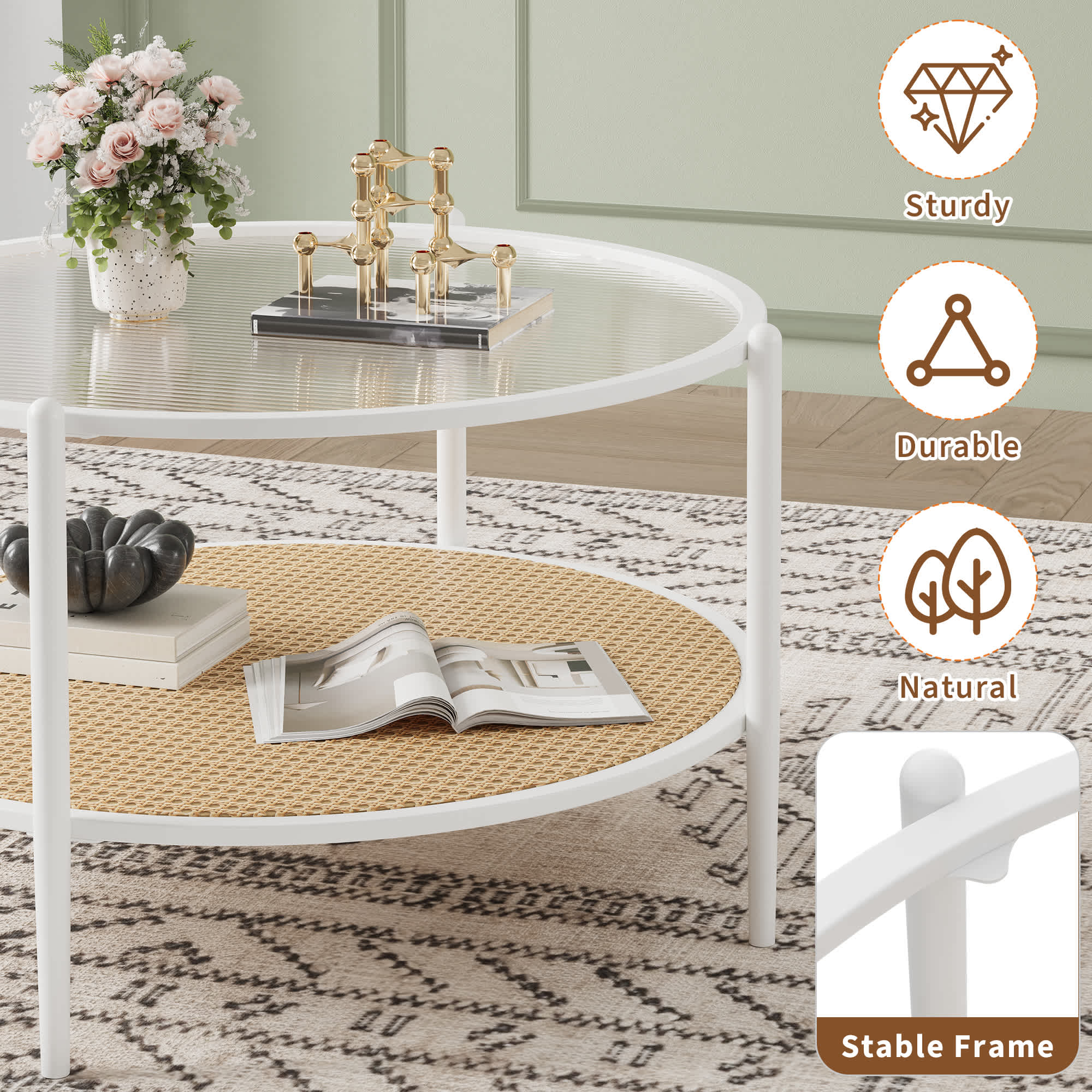 Qeetex PHK-346T83PK-HNN Coffee-Tables - View #6