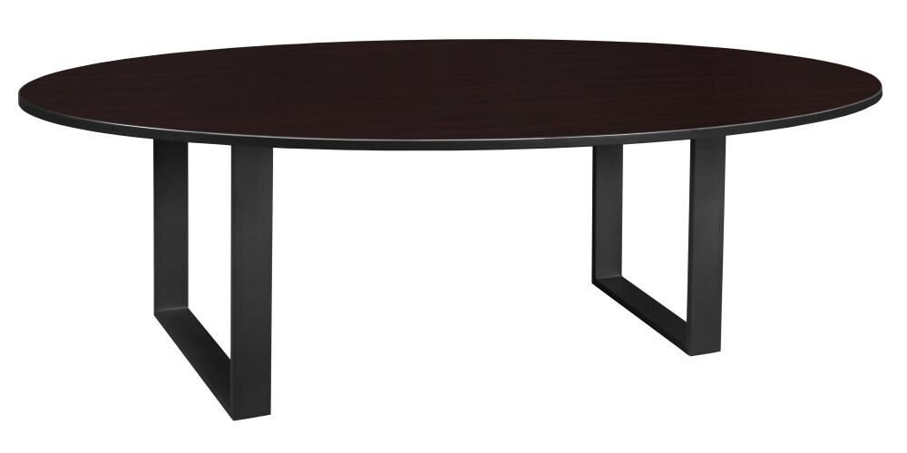 Regency STCTOV9648MWBK Structure Brown 4-Person Training Table (96-in W x 29-in H)