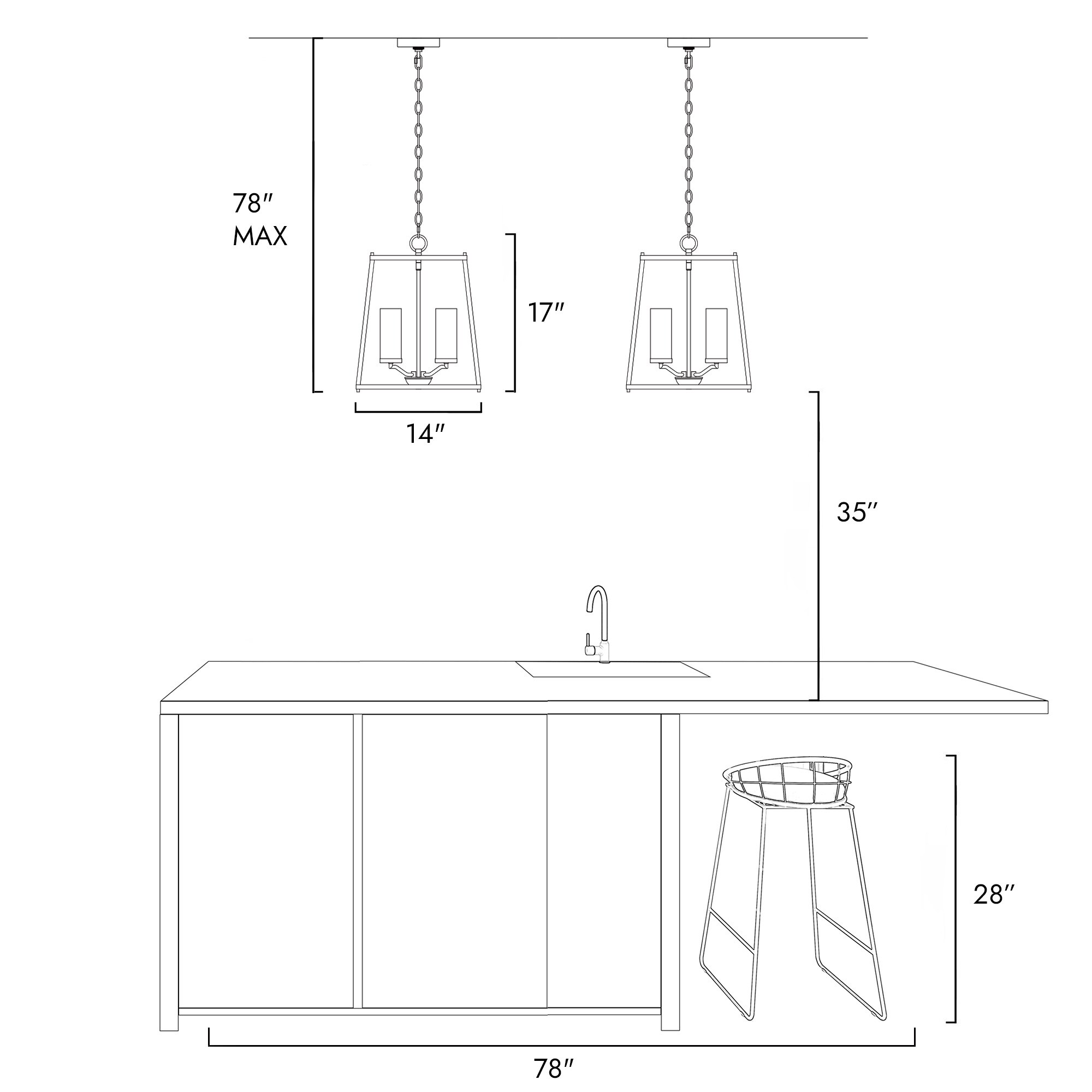 ZEVNI L3UEFBZFW4628ST7 Pendant-Lights - View #7