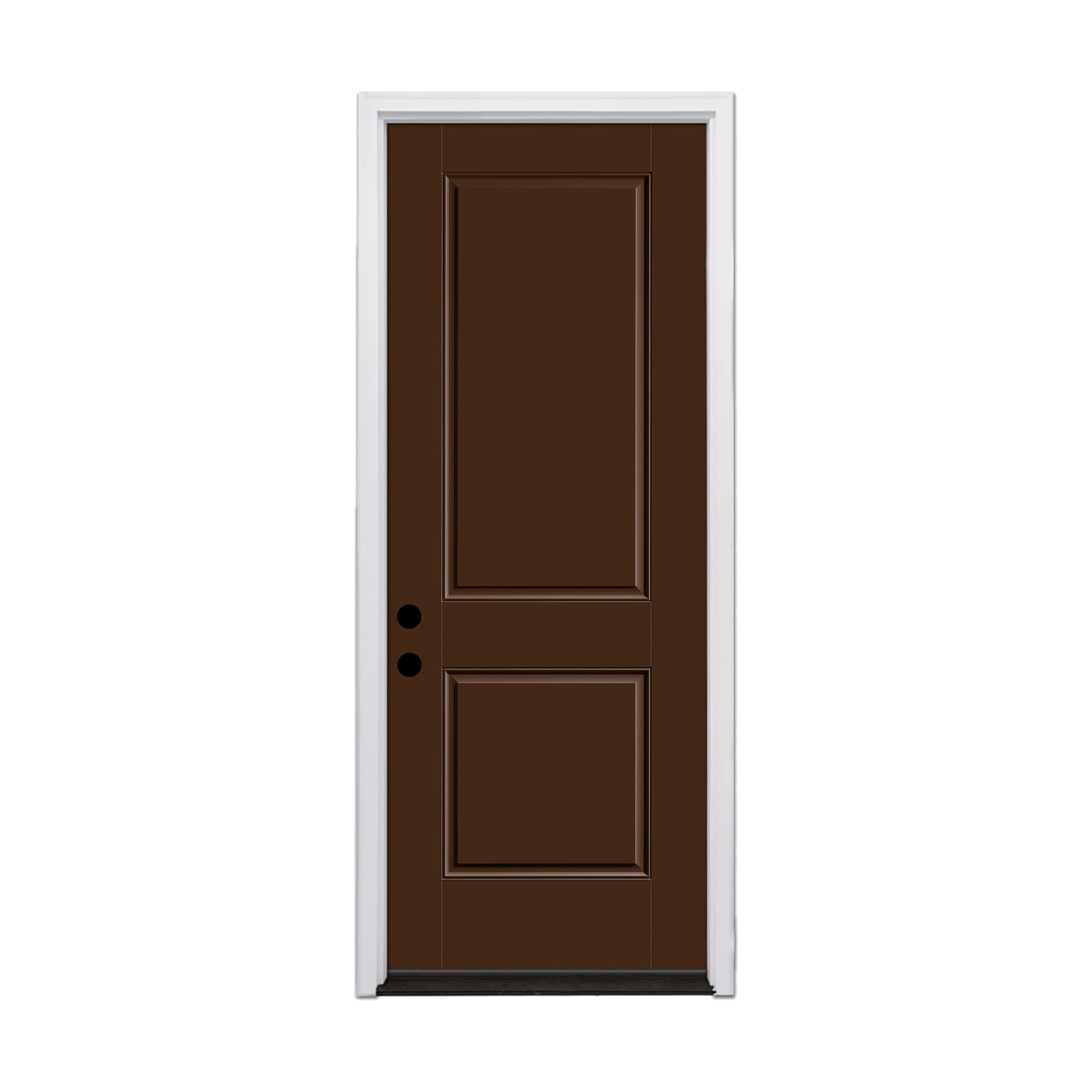 Therma-Tru Smooth Star 36-in x 96-in x 4-9/16-in Fiberglass Right-hand ...