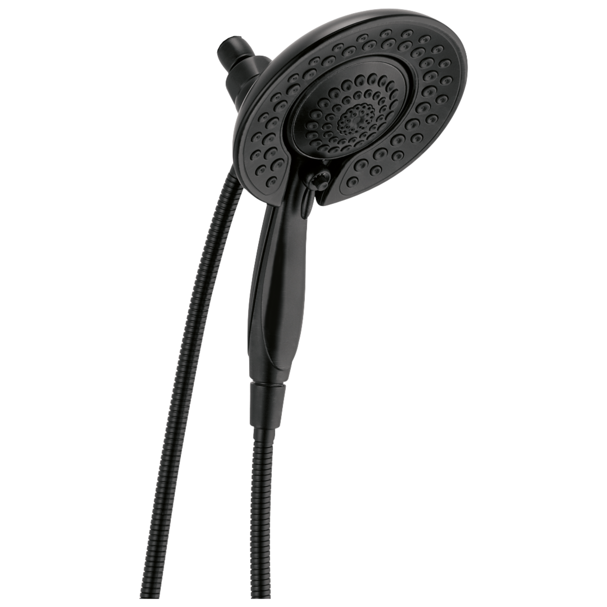 Delta 58569-BL25-PK Saylor 5.0 -Settings Matte Black 6.81-in Round Dual/Combo High Pressure Shower Head 2.5 GPM