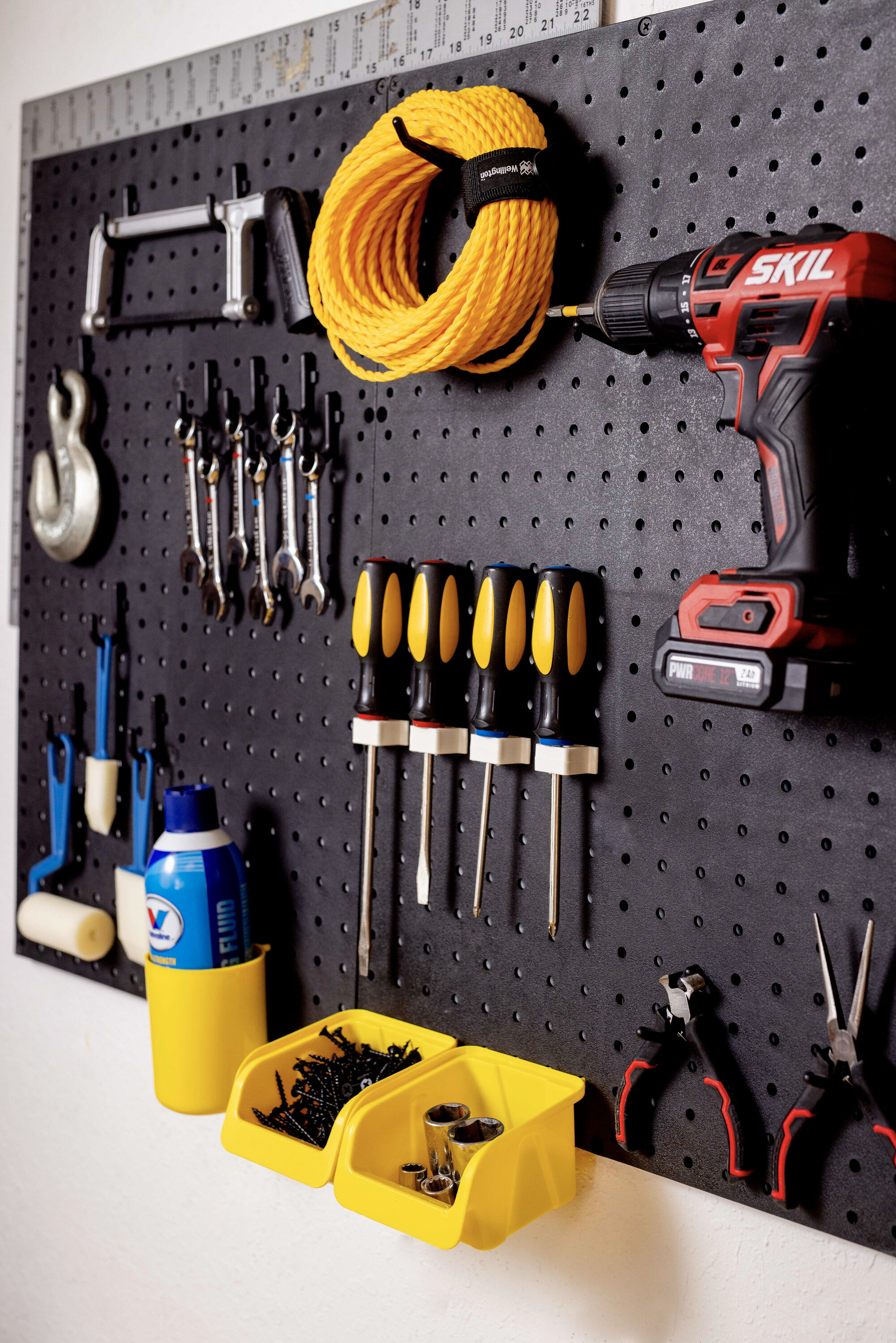 WallPeg 32-6/6 B Pegboard-Acc - View #5
