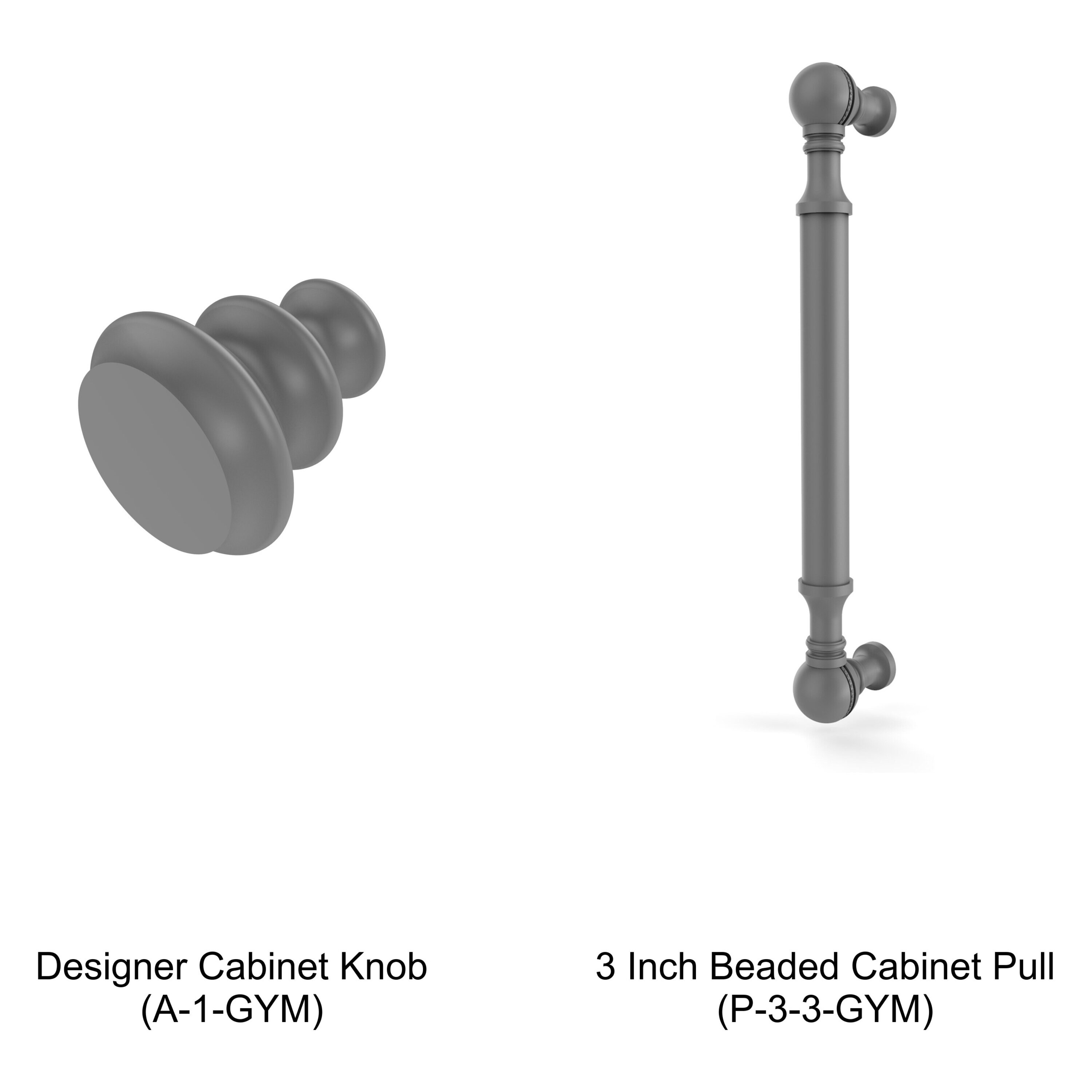 Allied Brass A-1-GYM Cabinet-Knobs - View #2