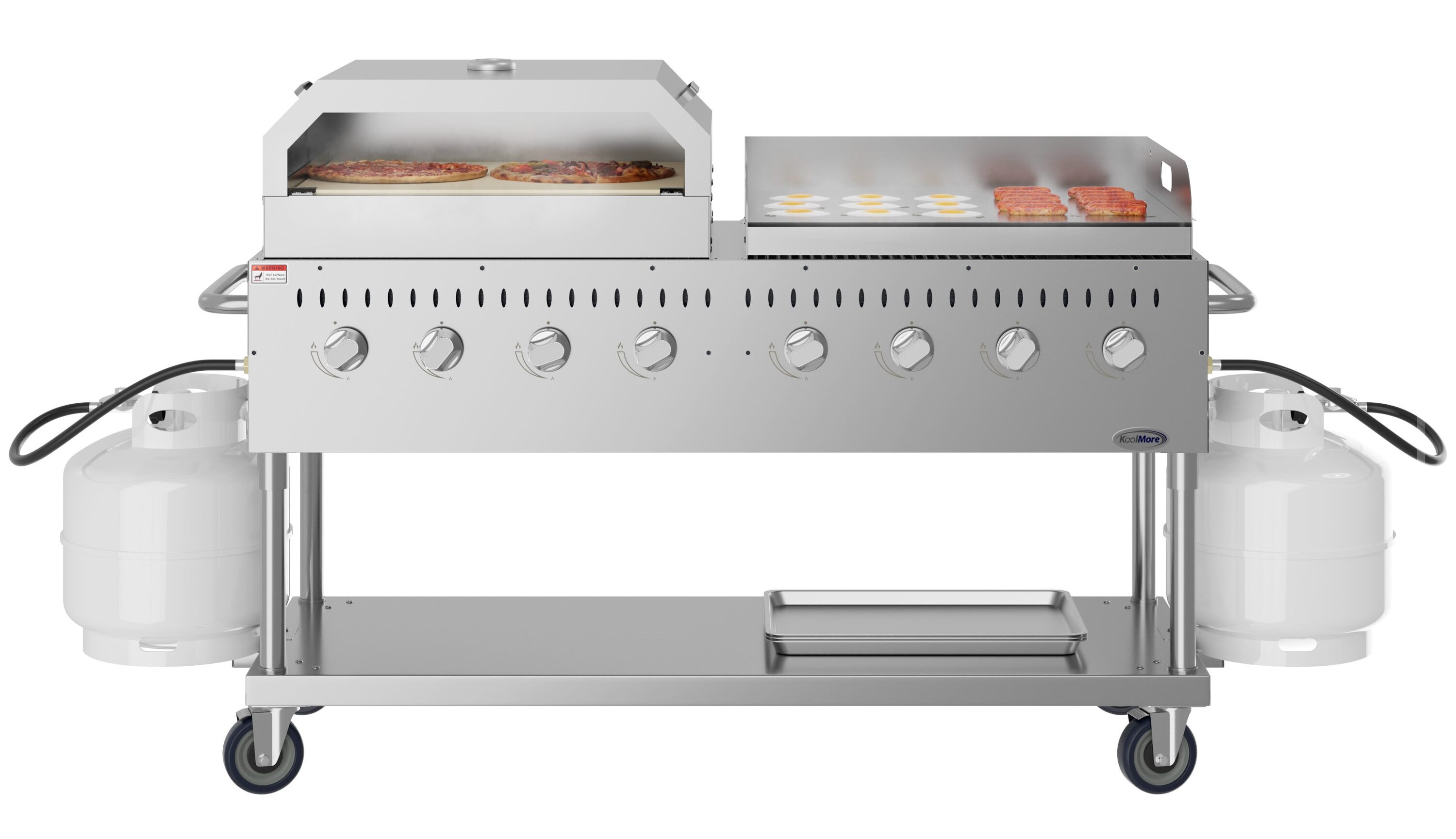 KoolMore LOW-CGKIT6-G30P30 Gas-Grill - View #5