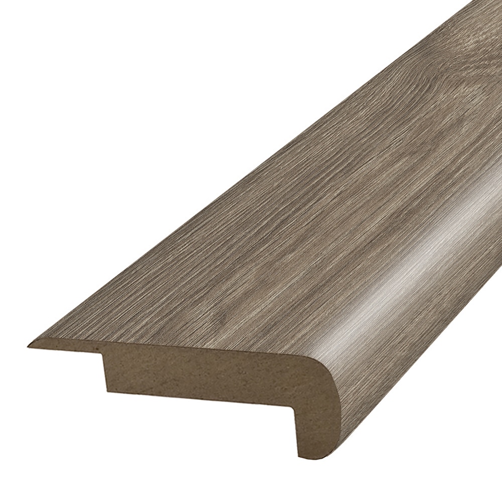 Project Source MSNS-07393 2.37-in x 78.7-in x 0.75-in Pheasant Prefinished Laminate Overlap Stair Nosing