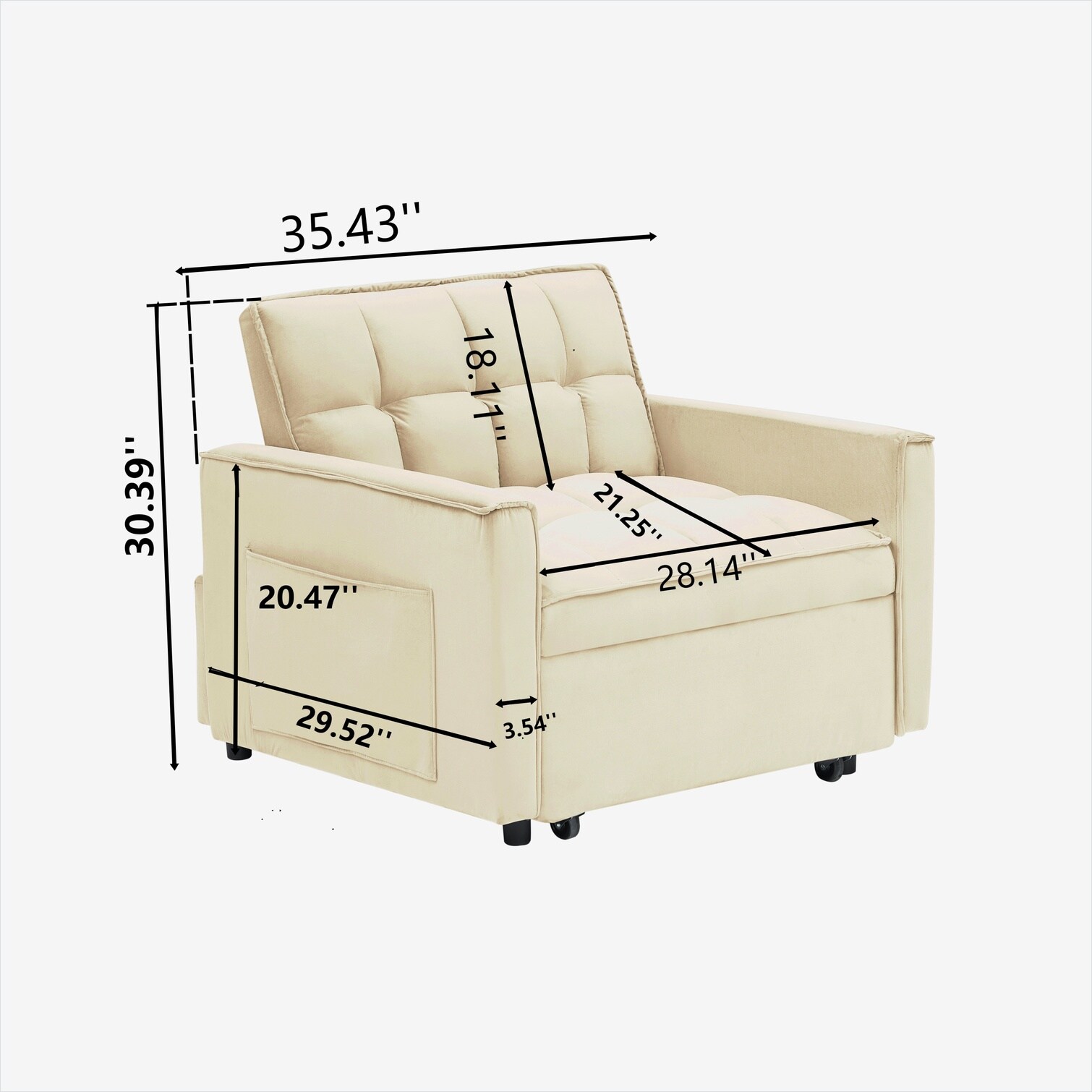 SunJet CK0OSA5NT8VD Sofas-Loveseats - View #4