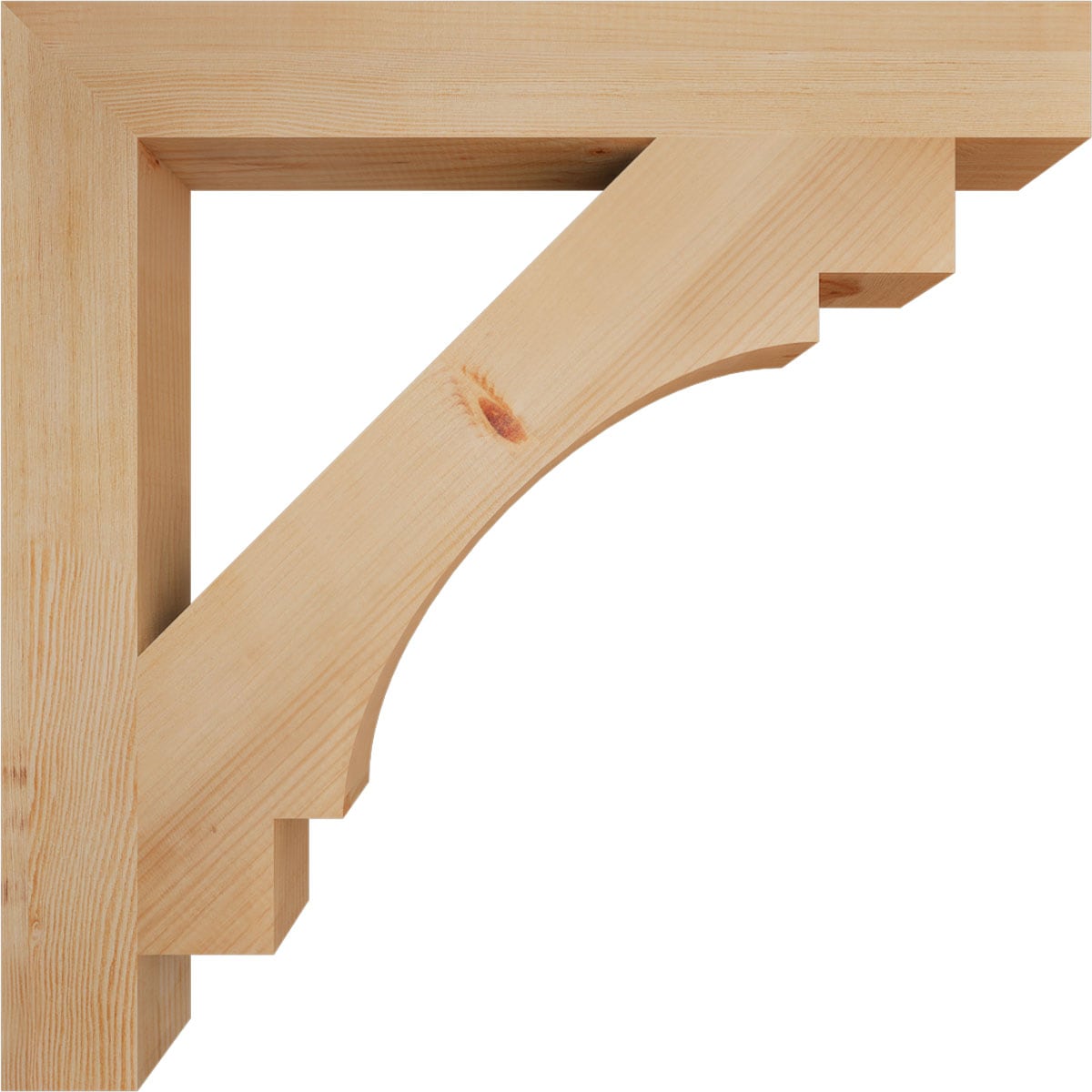 Ekena Millwork BKT04X32X32MRC05SDF Exterior-Brackets-Braces - View #3