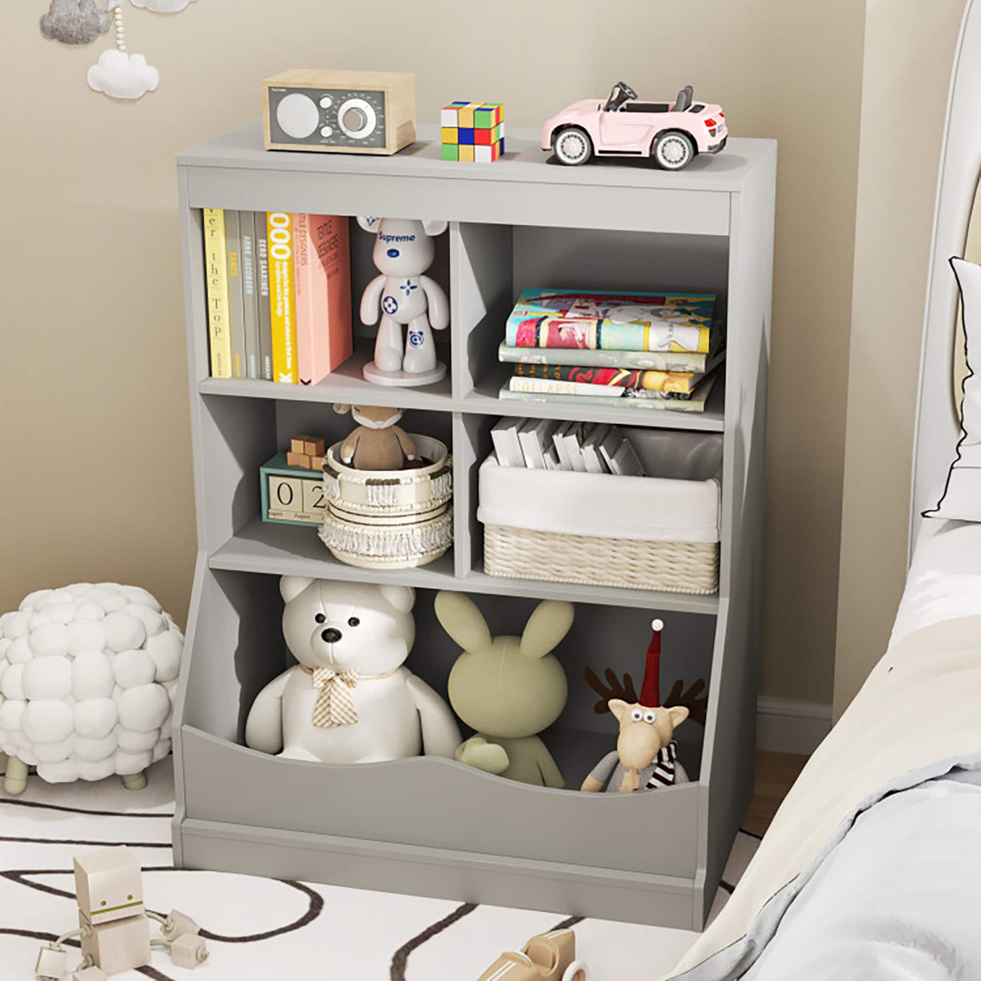 Boyel Living HYSN-64061GR Kids-Bookcases - View #2