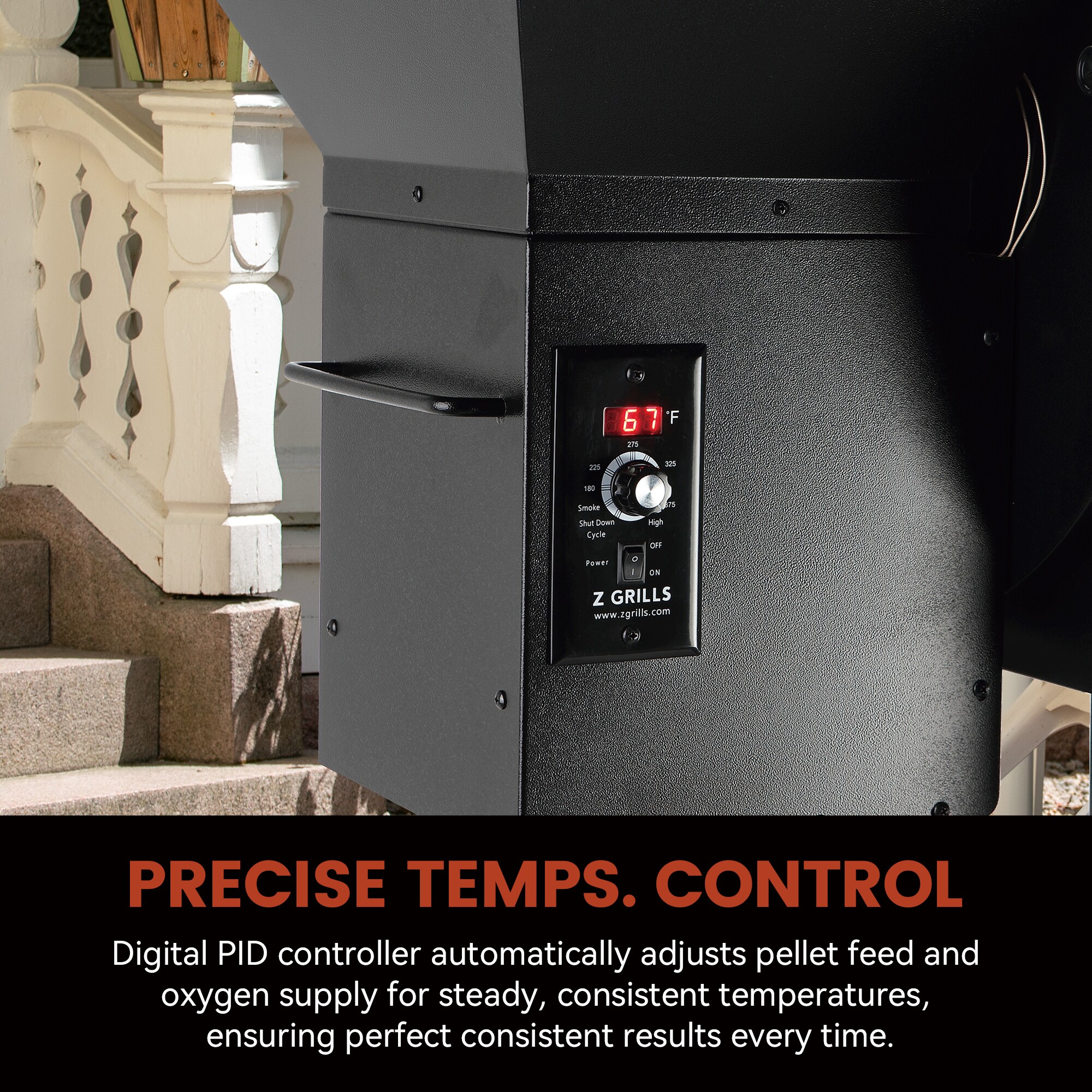 Z GRILLS ZPG-7002B3E Pellet-Grills - View #3