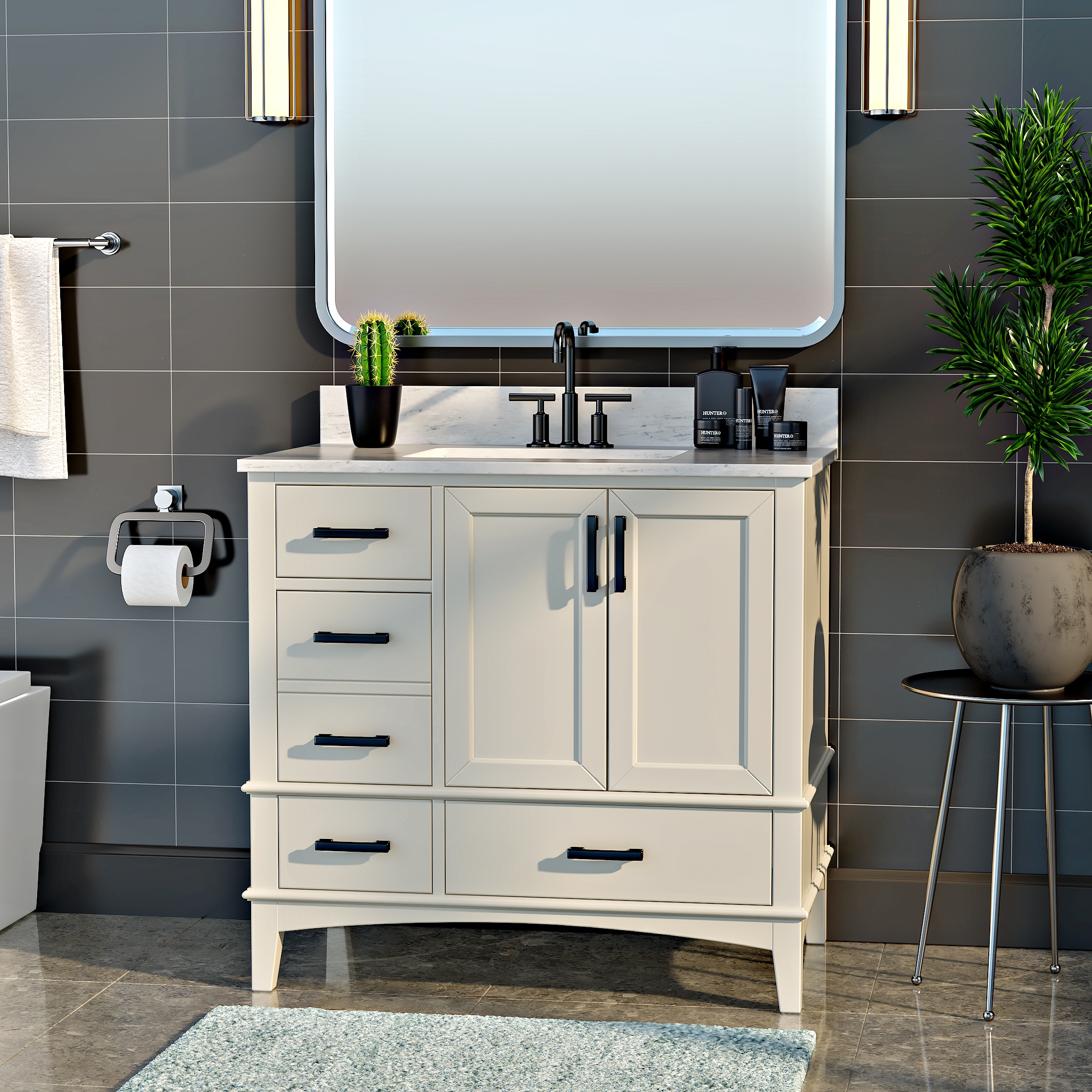 Runfine RF110125 Bath-Vanity-Combo - View #2