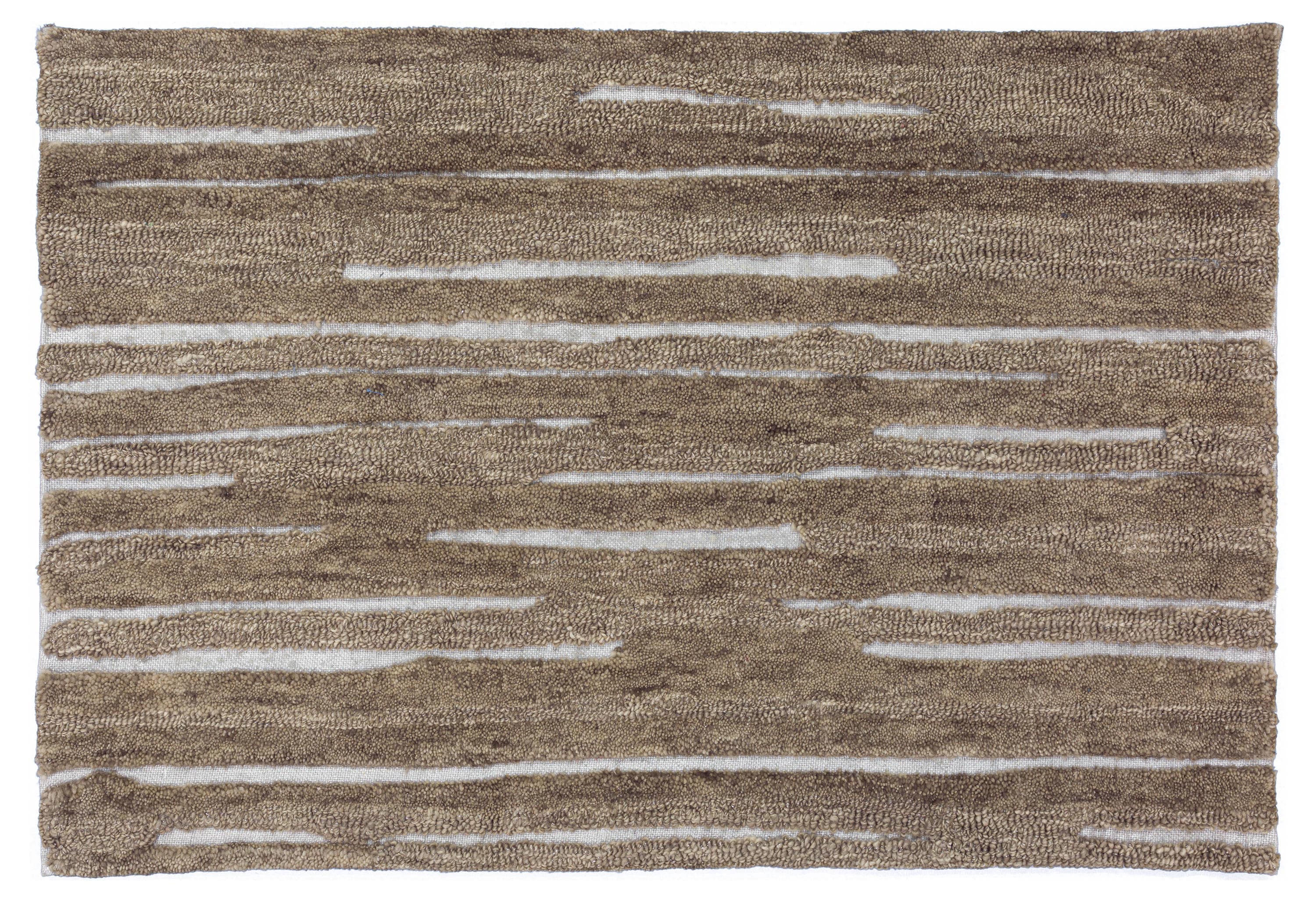 Addison Rugs ADZ32LA2X3 Dazzle 2 x 3 Wool Latte Indoor Solid Bohemian/Eclectic Throw Rug