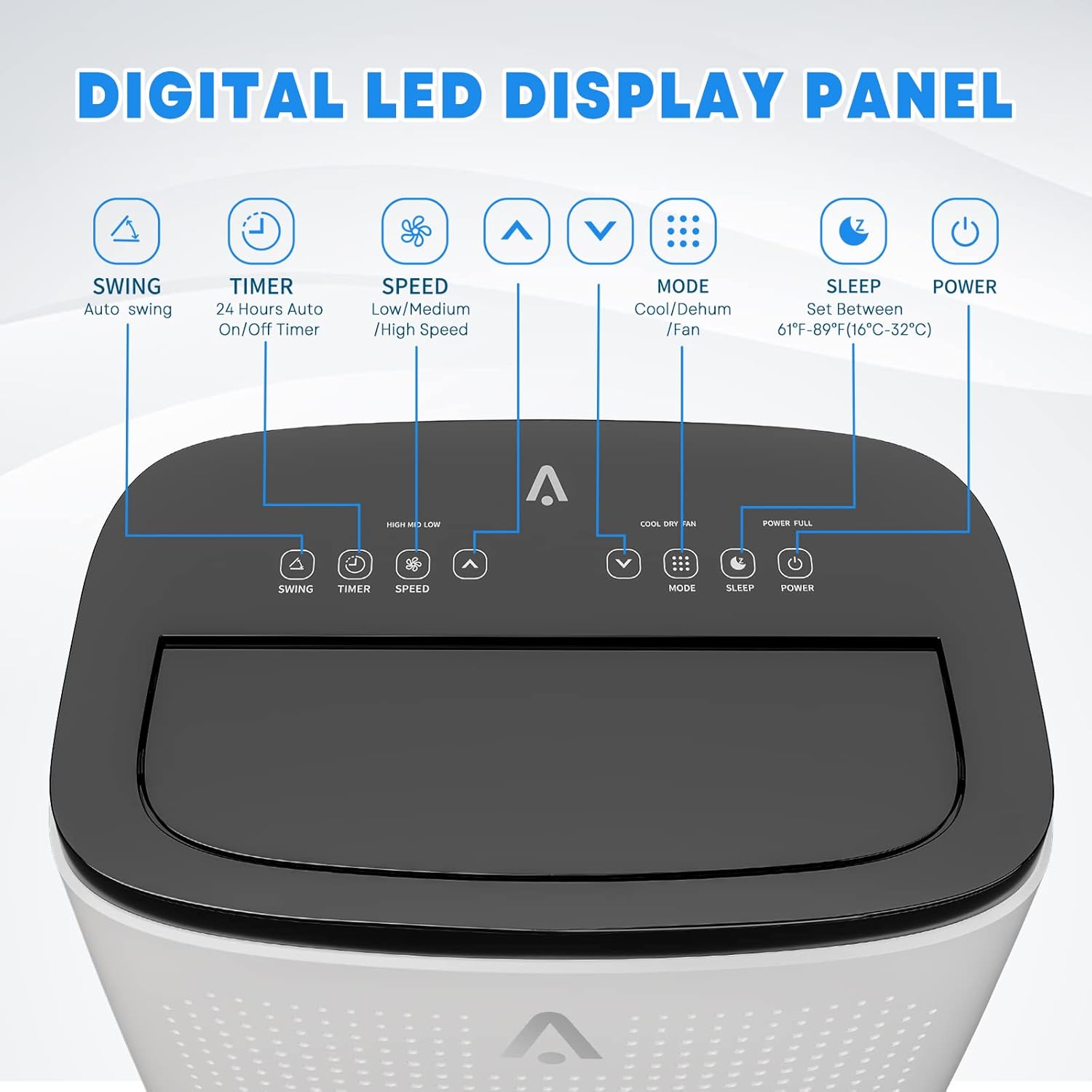 Qeetex VGX-PHO-10YSJ5D4 Portable-Air-Conditioners - View #6