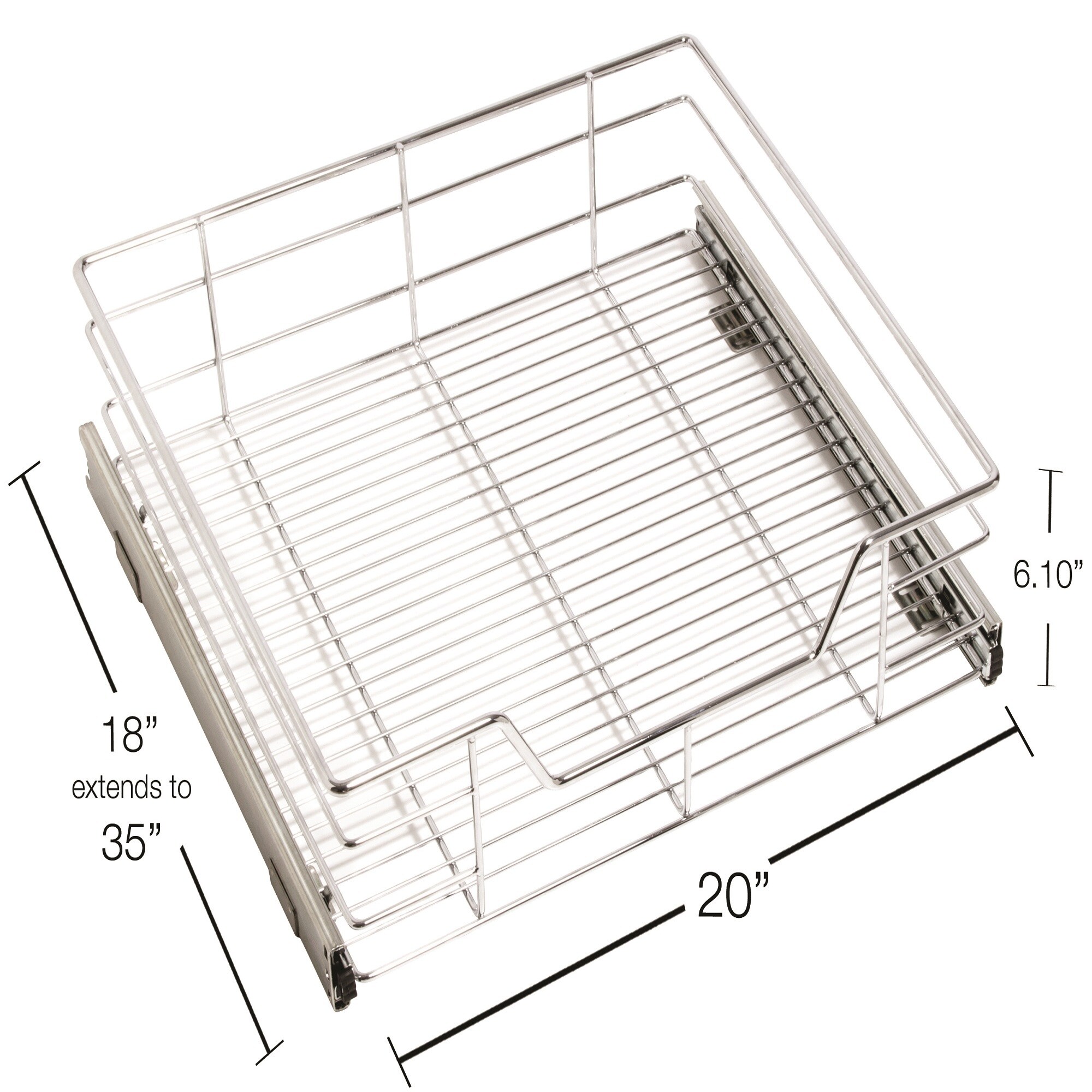 Smart Design 8441290 Pull-Out-Cabinet-Baskets - View #5