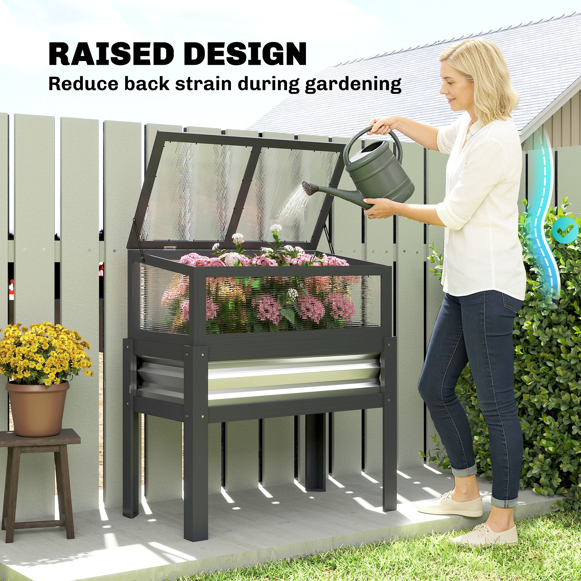 LUXEYARD DS-M-BAC06652 Raised-Garden-Beds - View #8