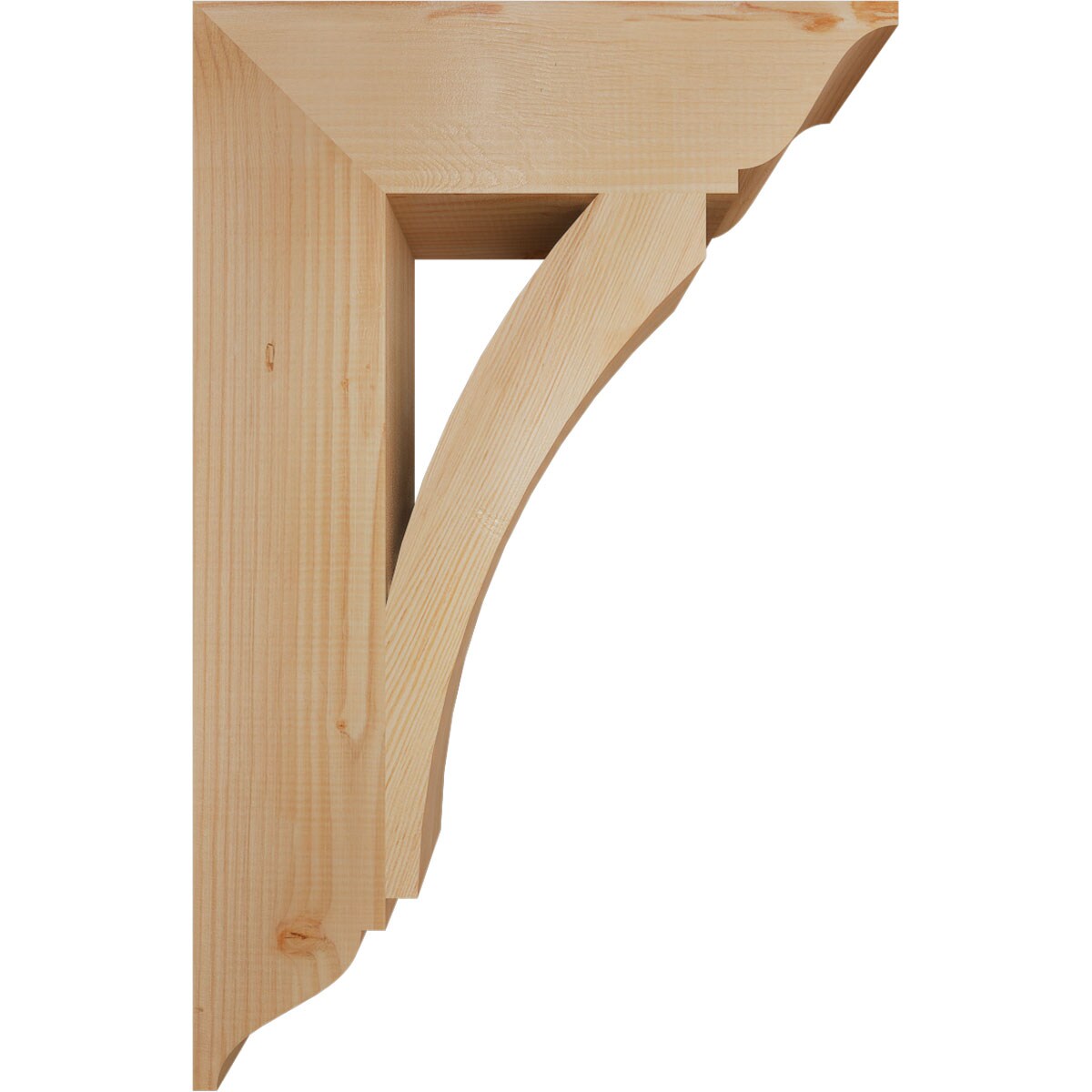 Ekena Millwork BKT06X22X34THR01SDF Exterior-Brackets-Braces - View #3