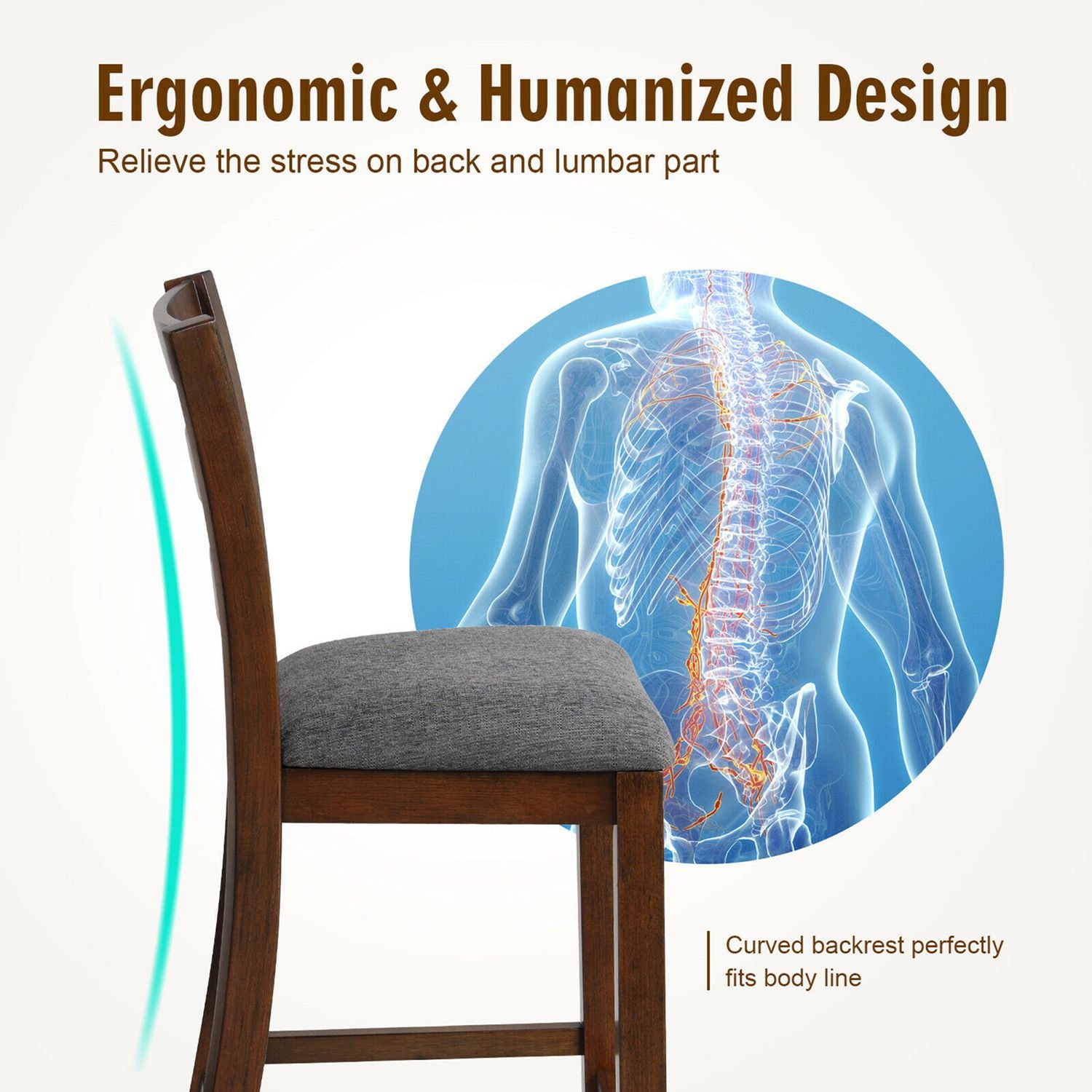 Costway CSHY000285 stools - View #7