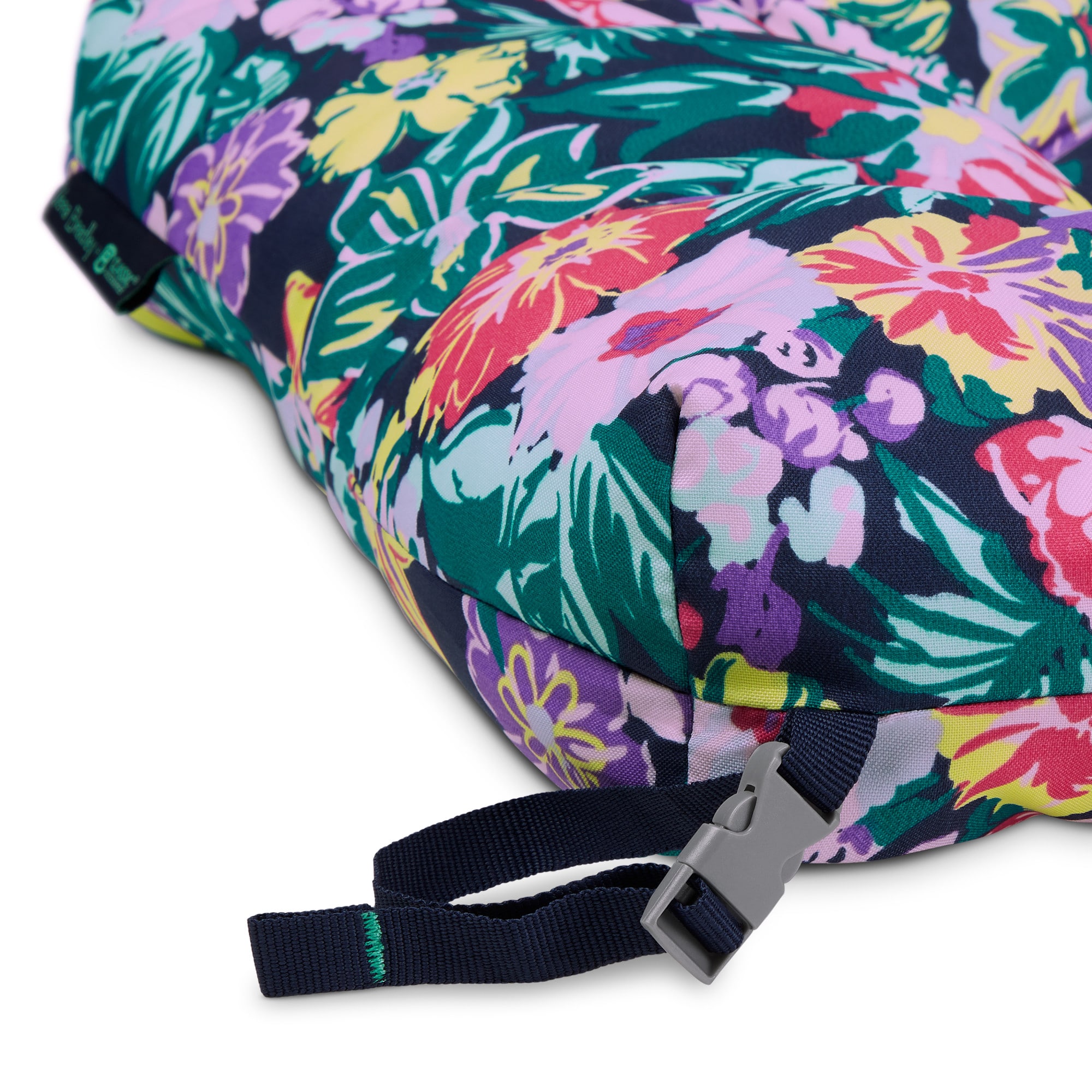Happy Blooms Water-Resistant Outdoor Patio Chair Cushions, 19" x 19", 2-Pack