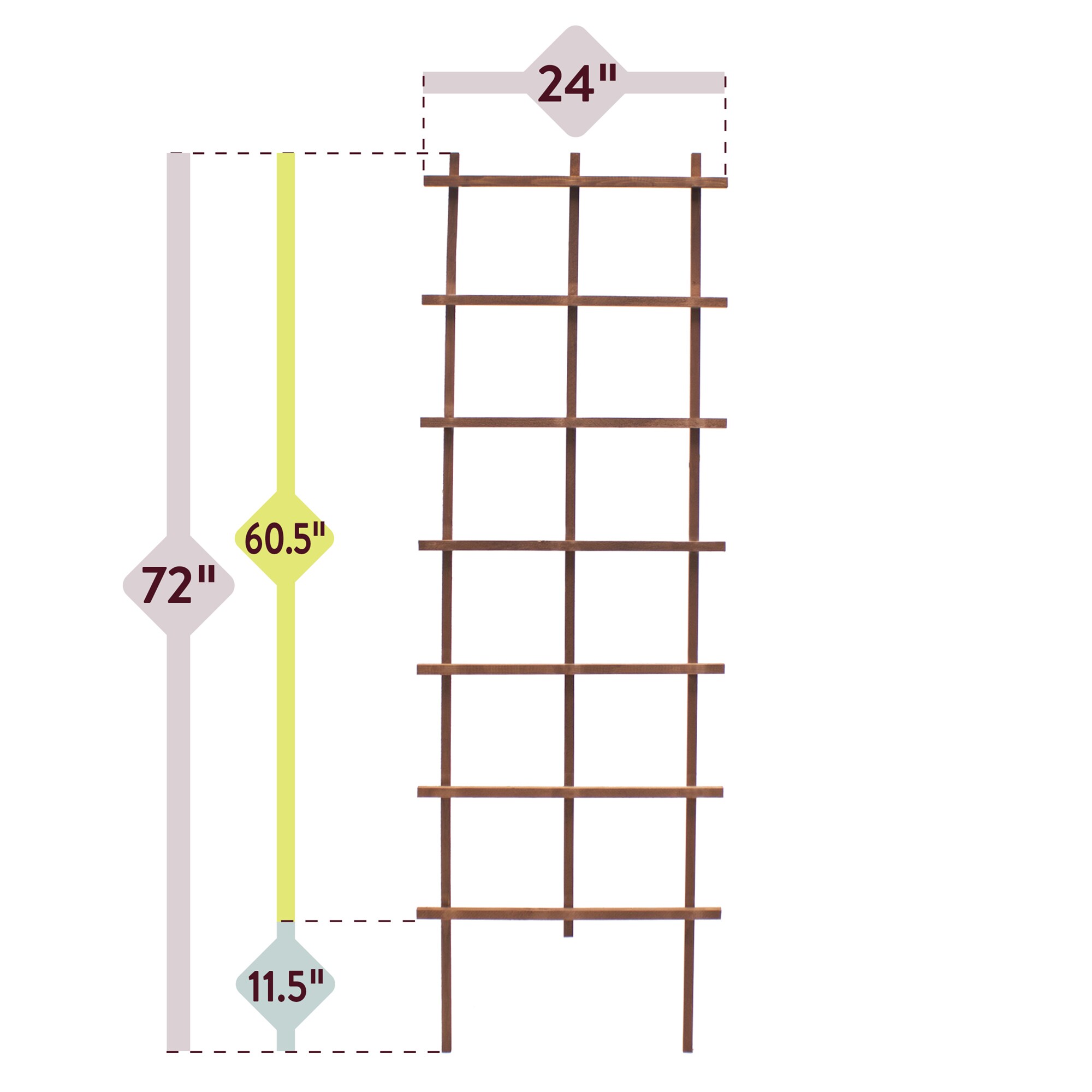 Outdoor Essentials 427538 Garden-Trellis - View #7