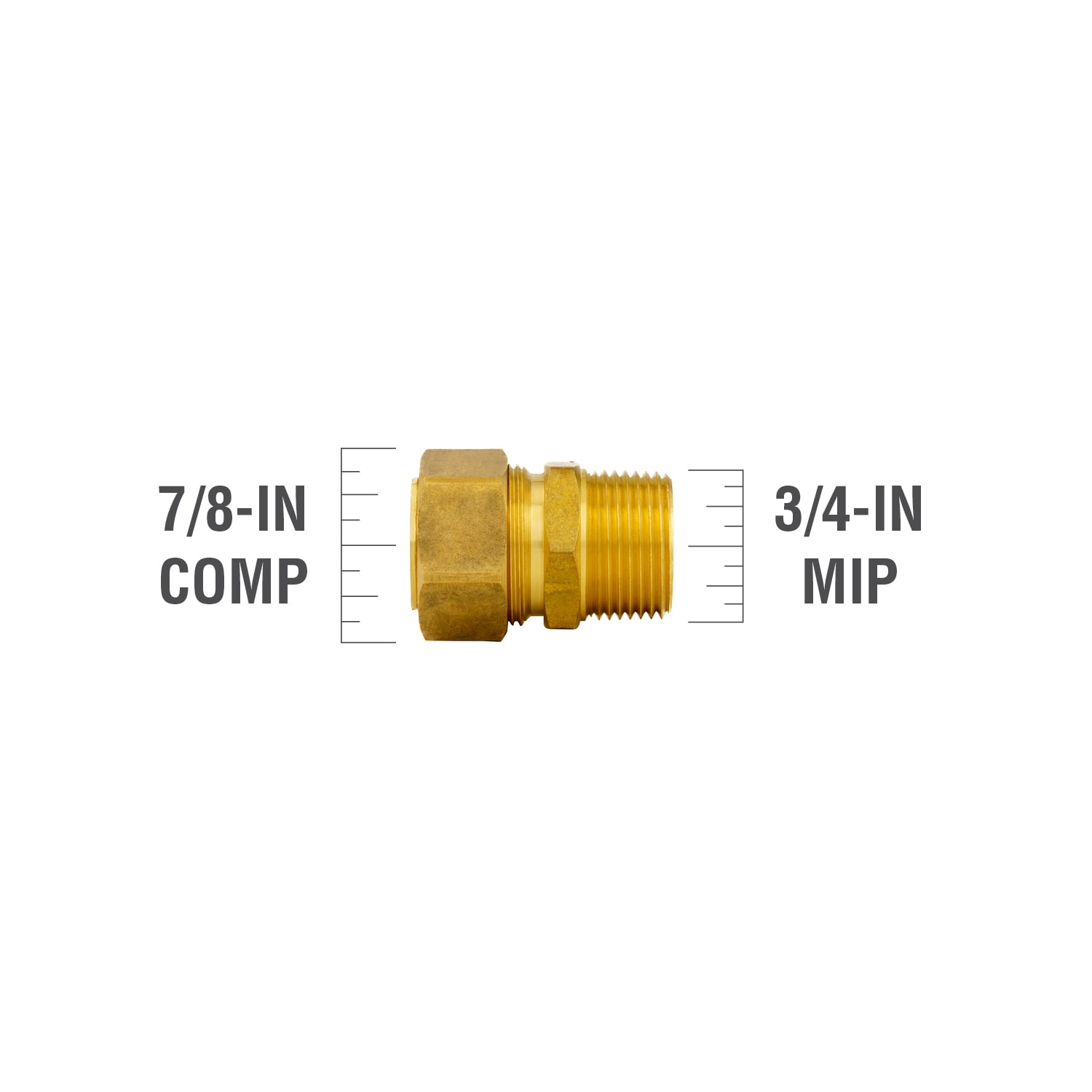 Proline Series CP-424NLB Brass-Plastic-Fittings - View #3