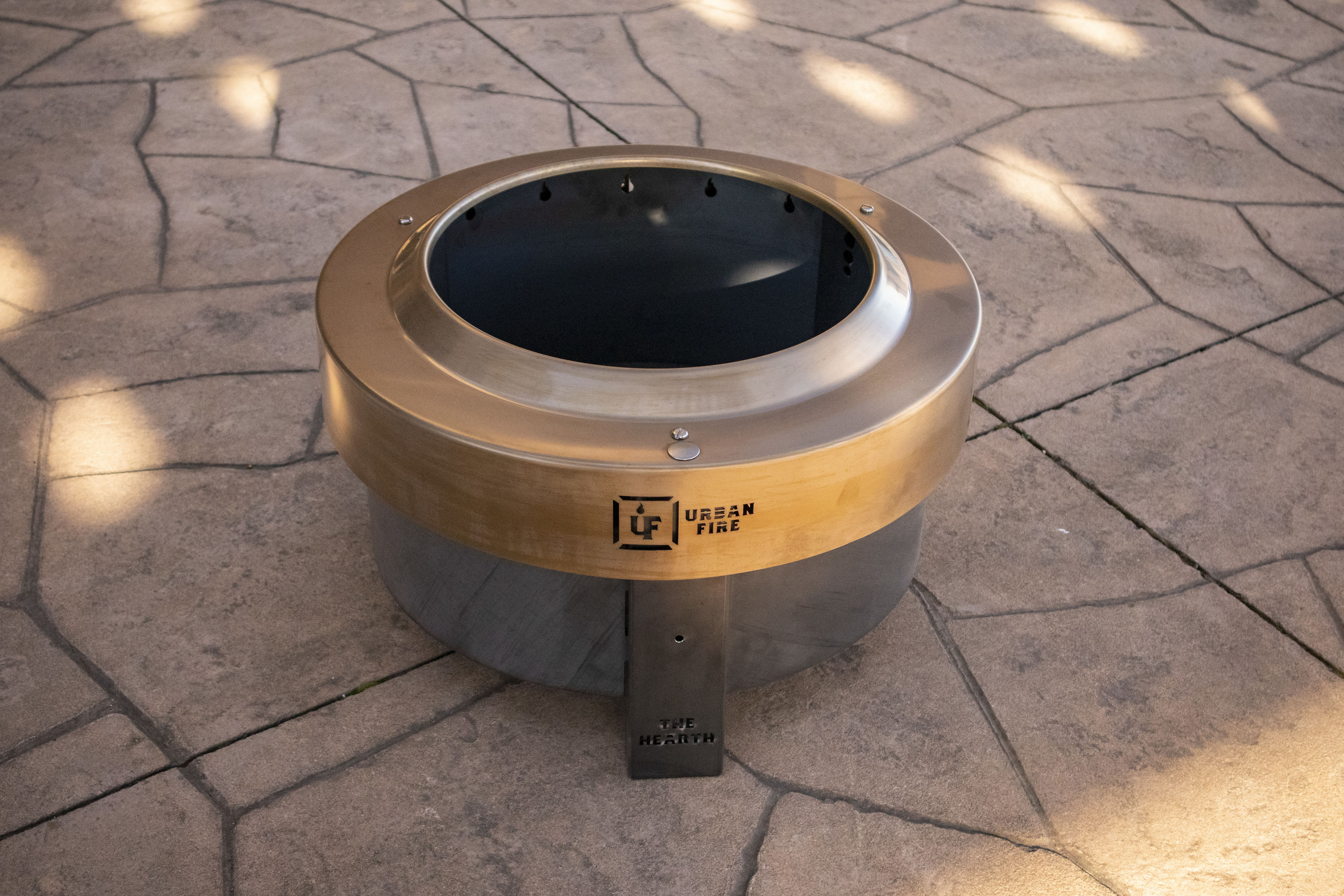Graphite Edition Collapsible Smokeless Wood Fire Pit