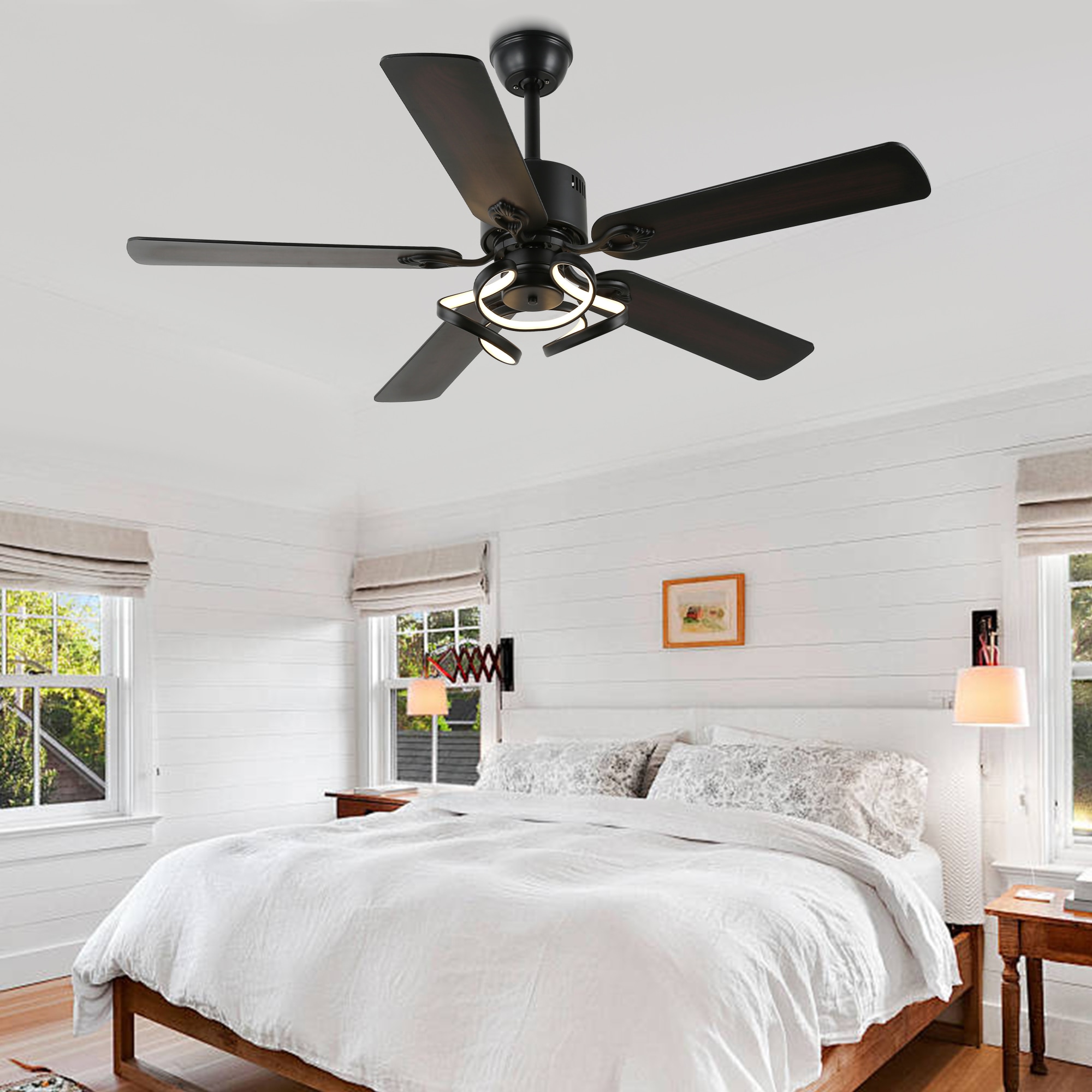 Oaks Decor DC5217OKEL-B Ceiling-Fans - View #3