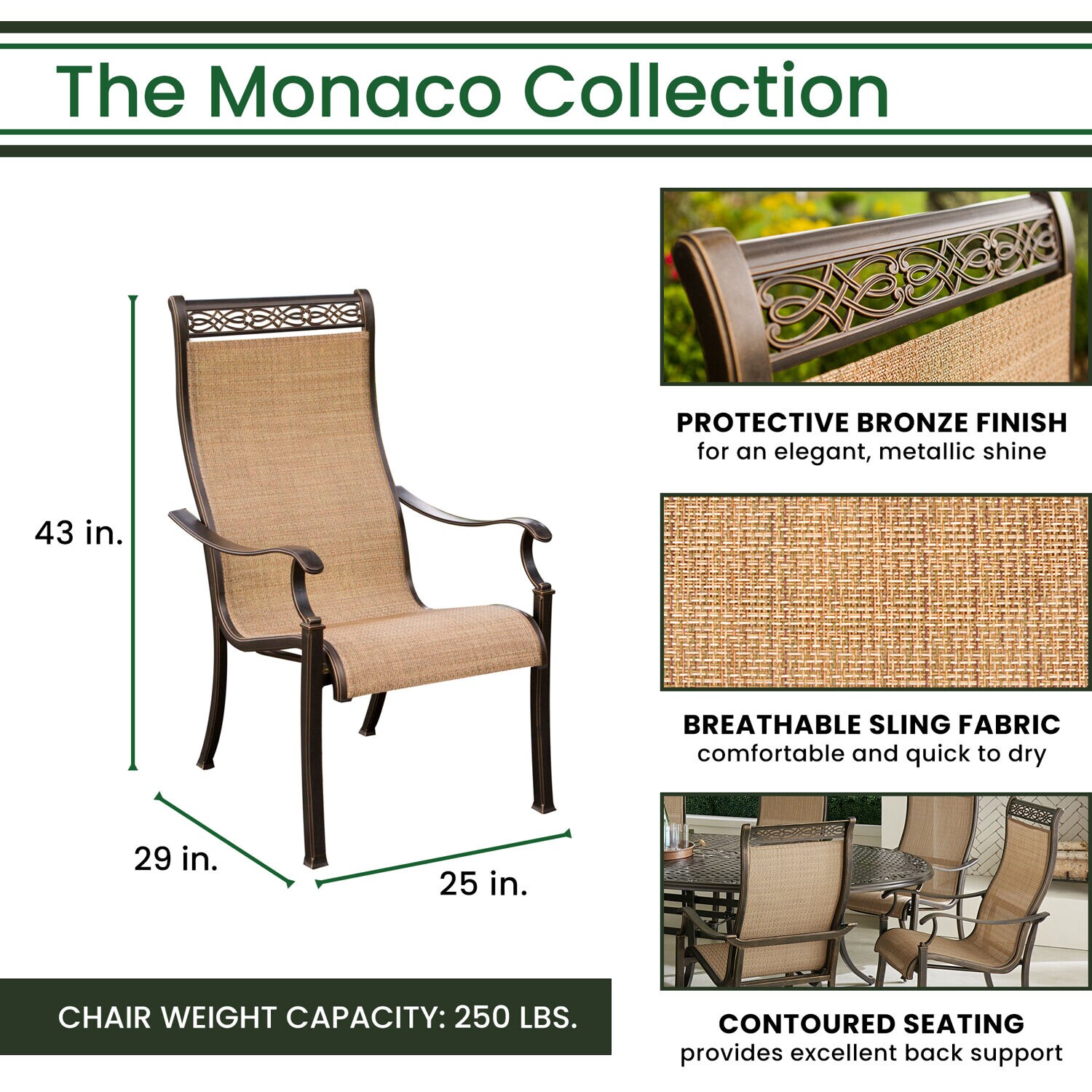 Hanover MONDN7PCRDTL Patio-Dining-Sets - View #3