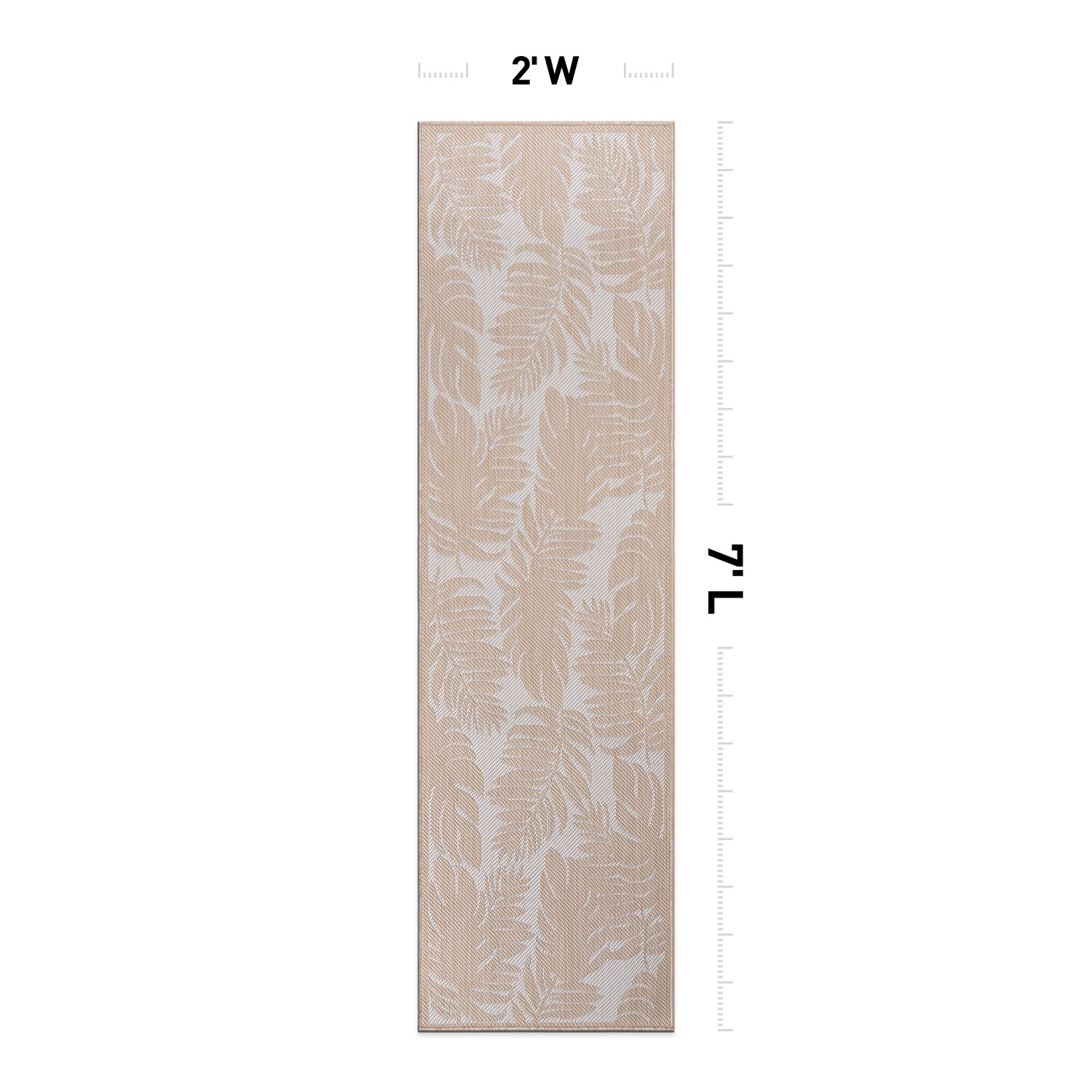 World Rug Gallery 113NATURAL2X7 rugs - View #3