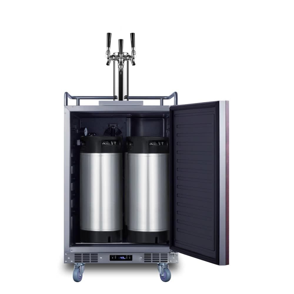 Summit SBC682PNRTRIPLE kegerators - View #3