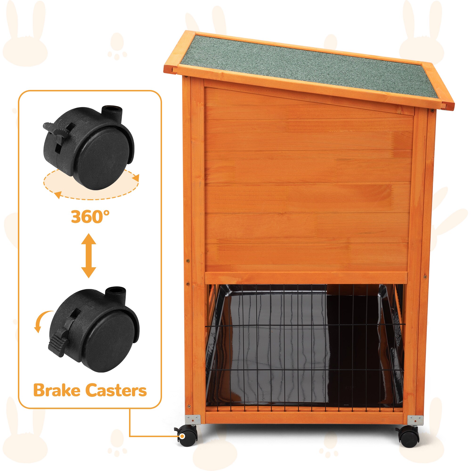 Coziwow CW12S0624-L02 Chicken-Coops-Rabbit-Hutches - View #11