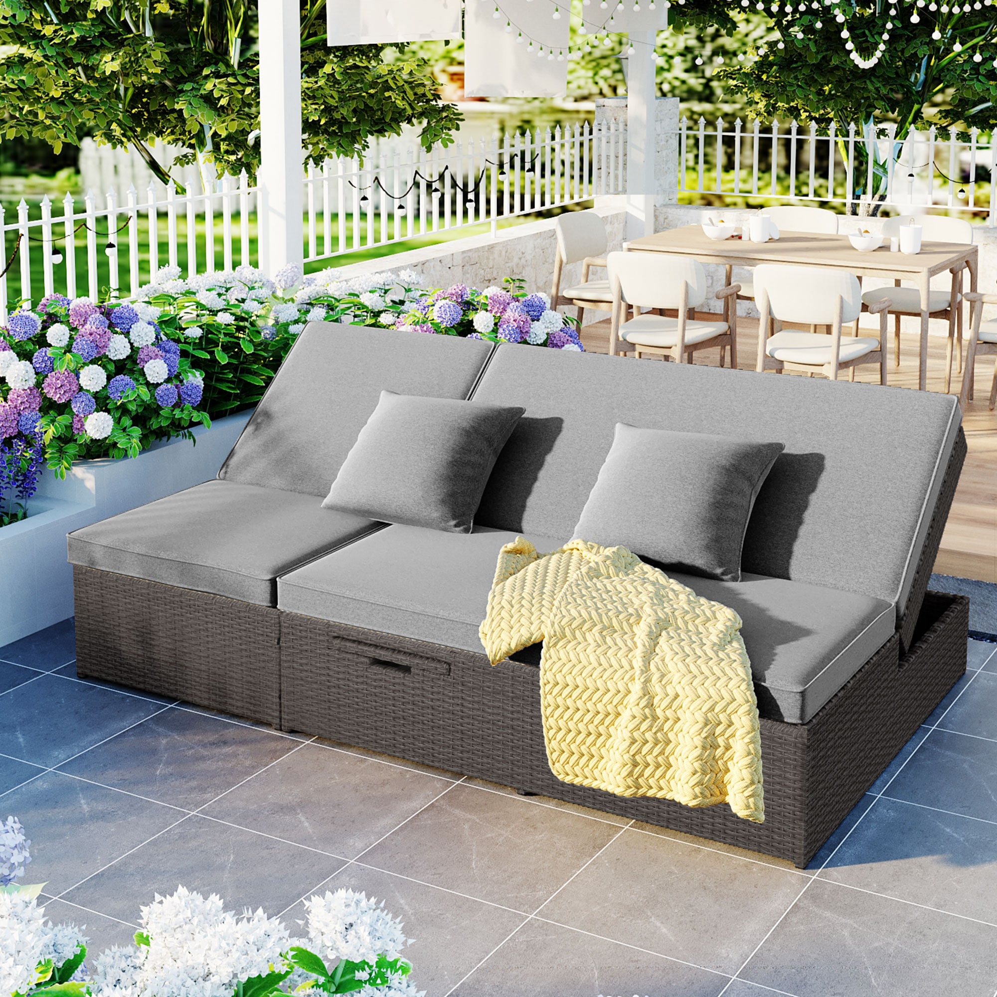 JIMSMAISON BOTMPDB06GR Patio-Sofas-Daybeds - View #2